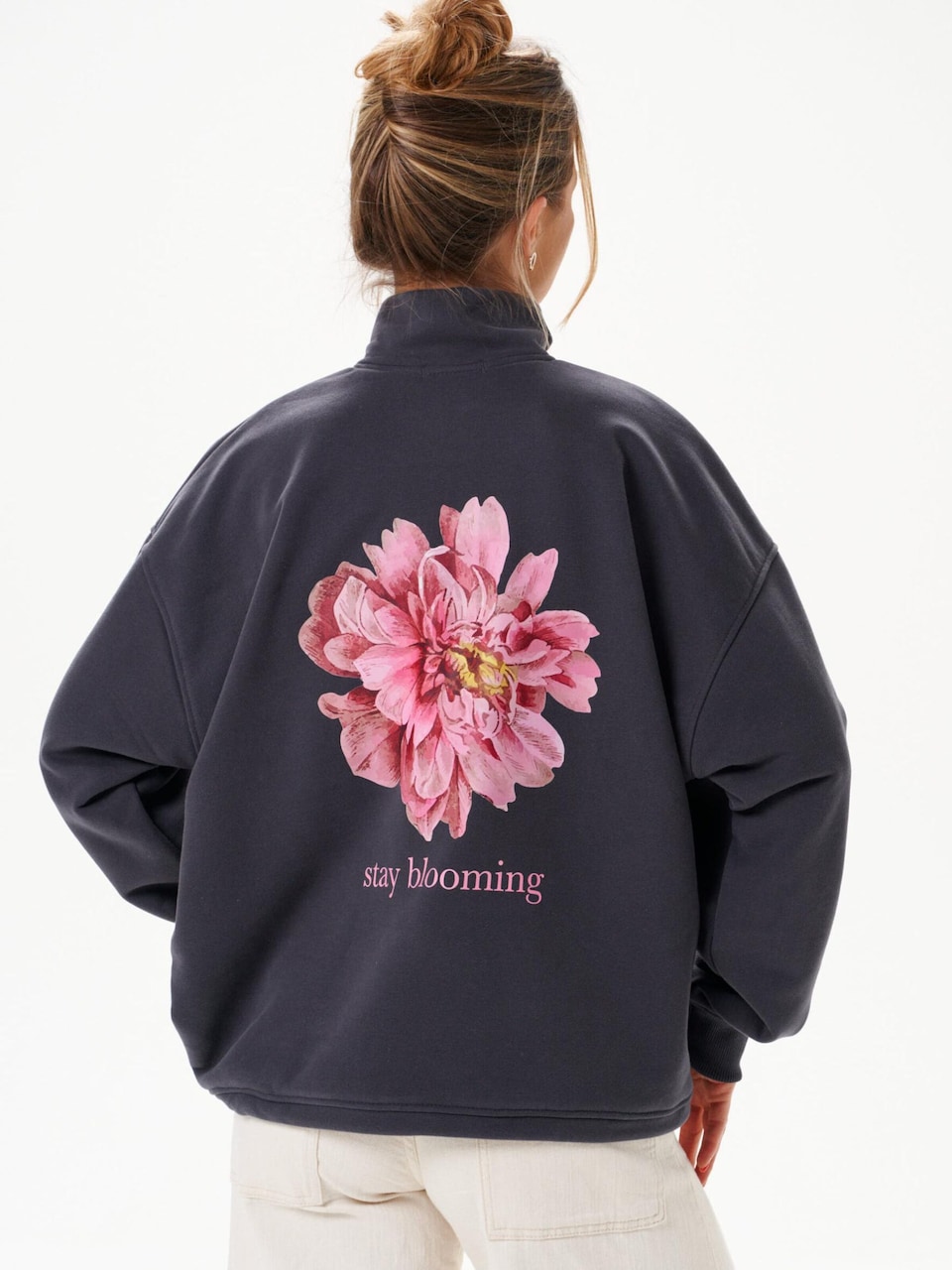 Sweatshirt 'Stay Blooming'