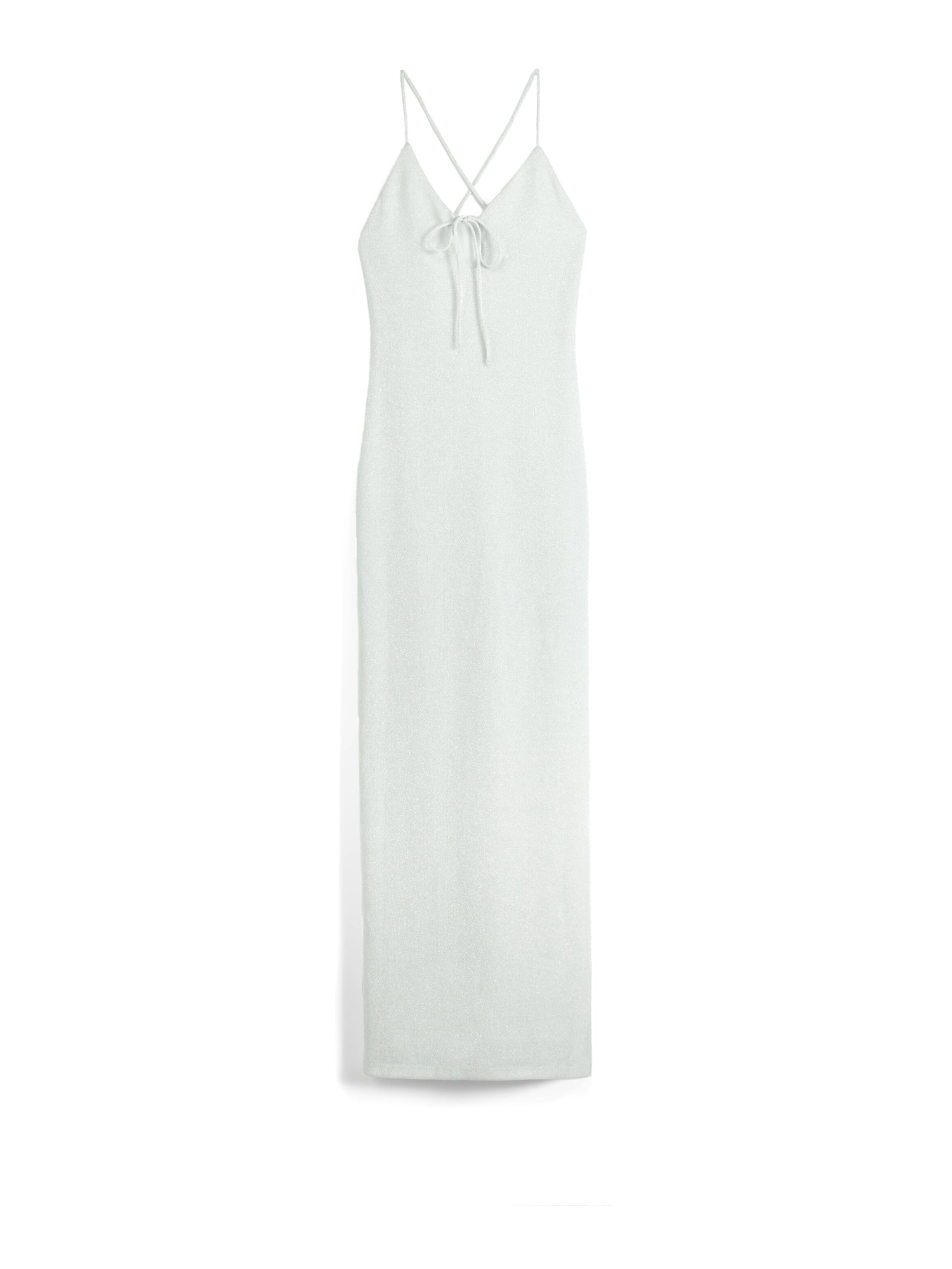 Bershka Rochie  gri argintiu