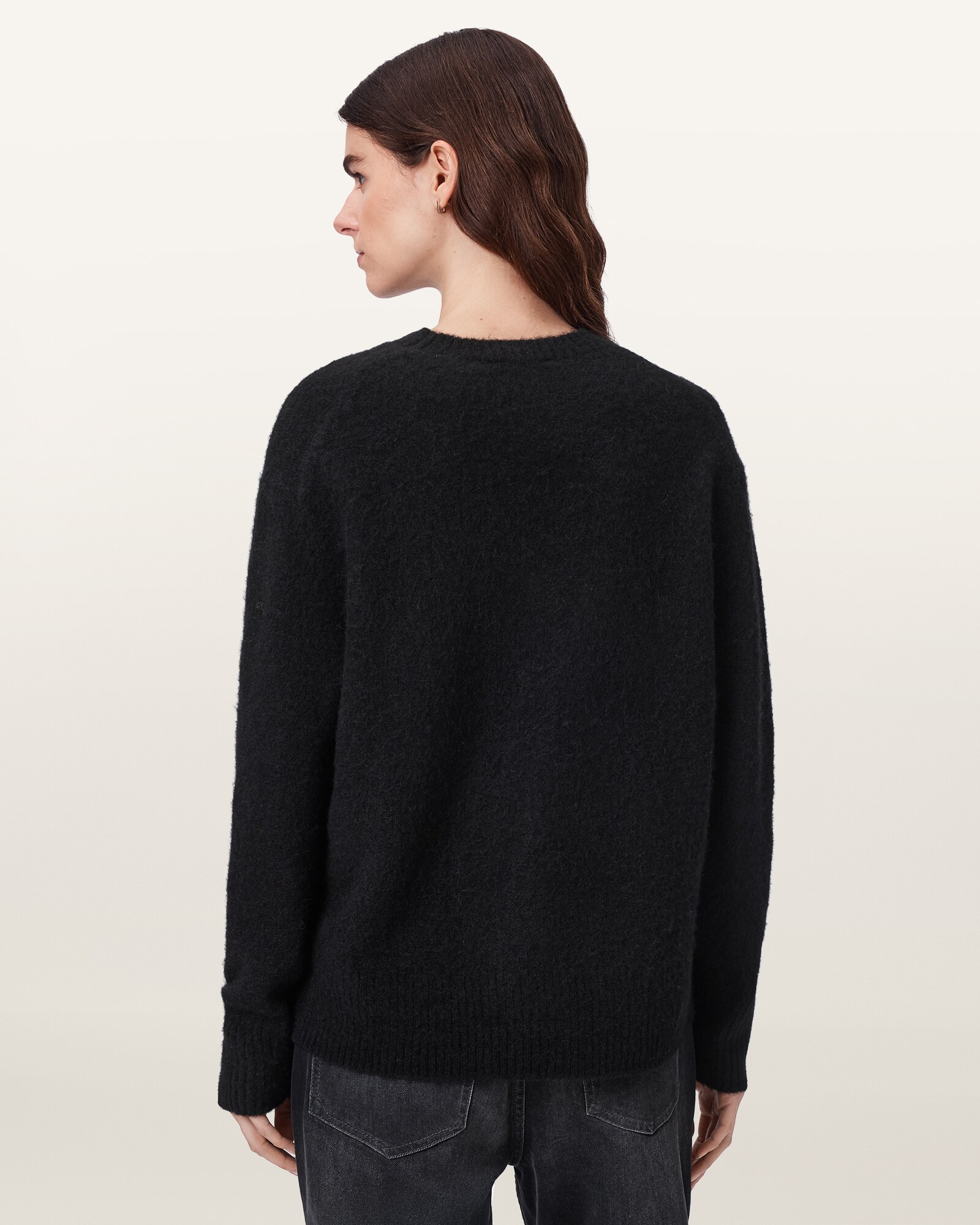 AllSaints Jersey amarillo / negro – imagen 3