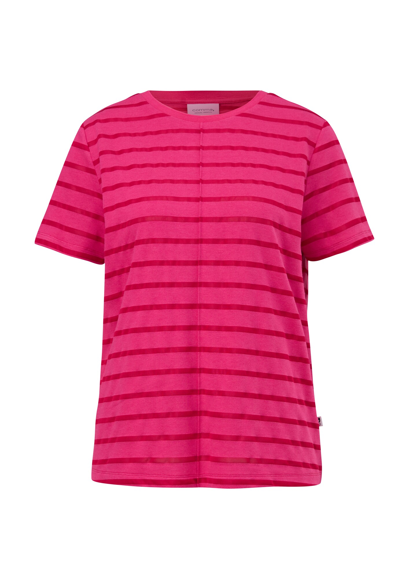 comma casual identity Tricou  roz / roșu