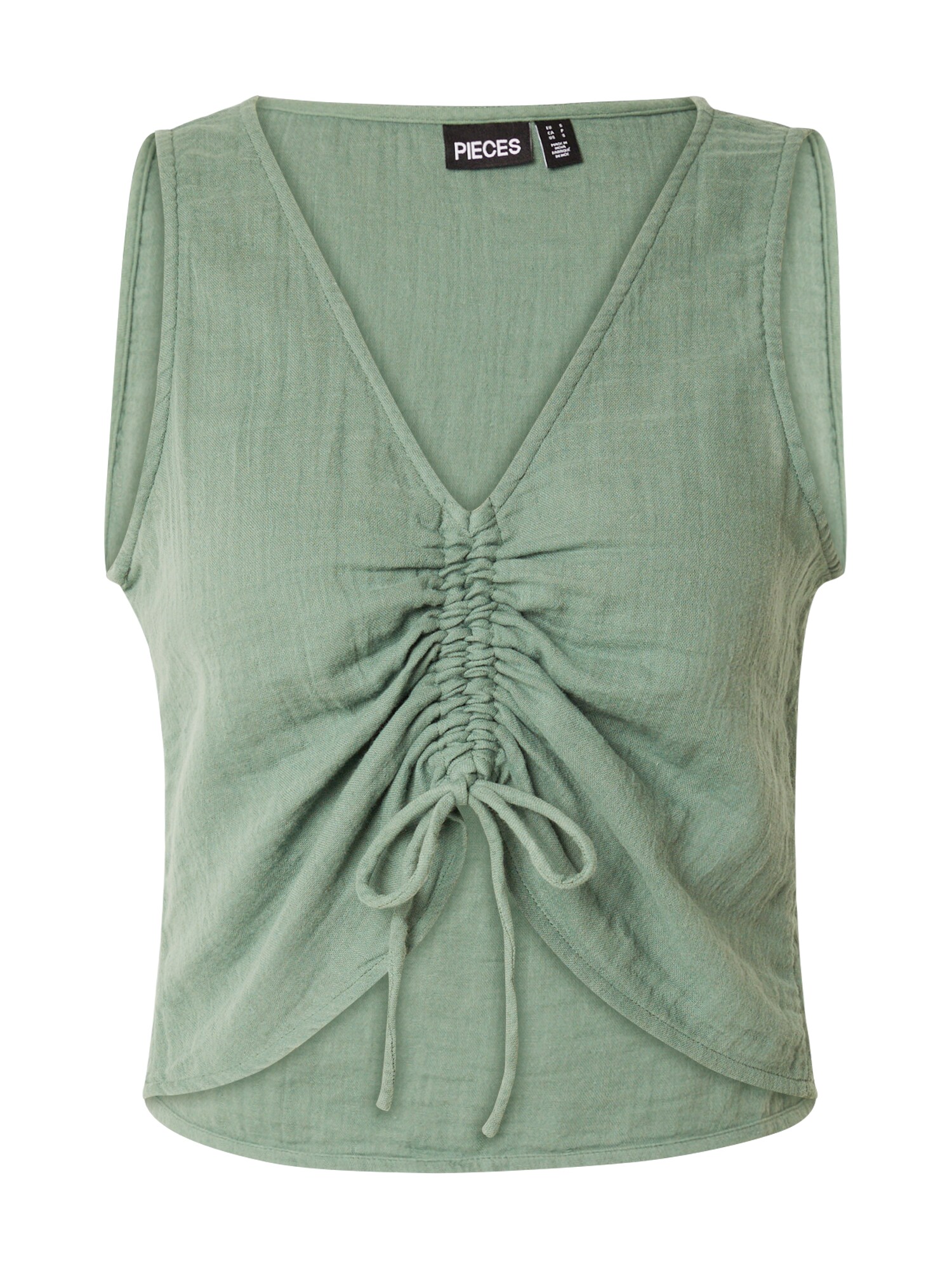 PIECES Top MASTINA  verde pin