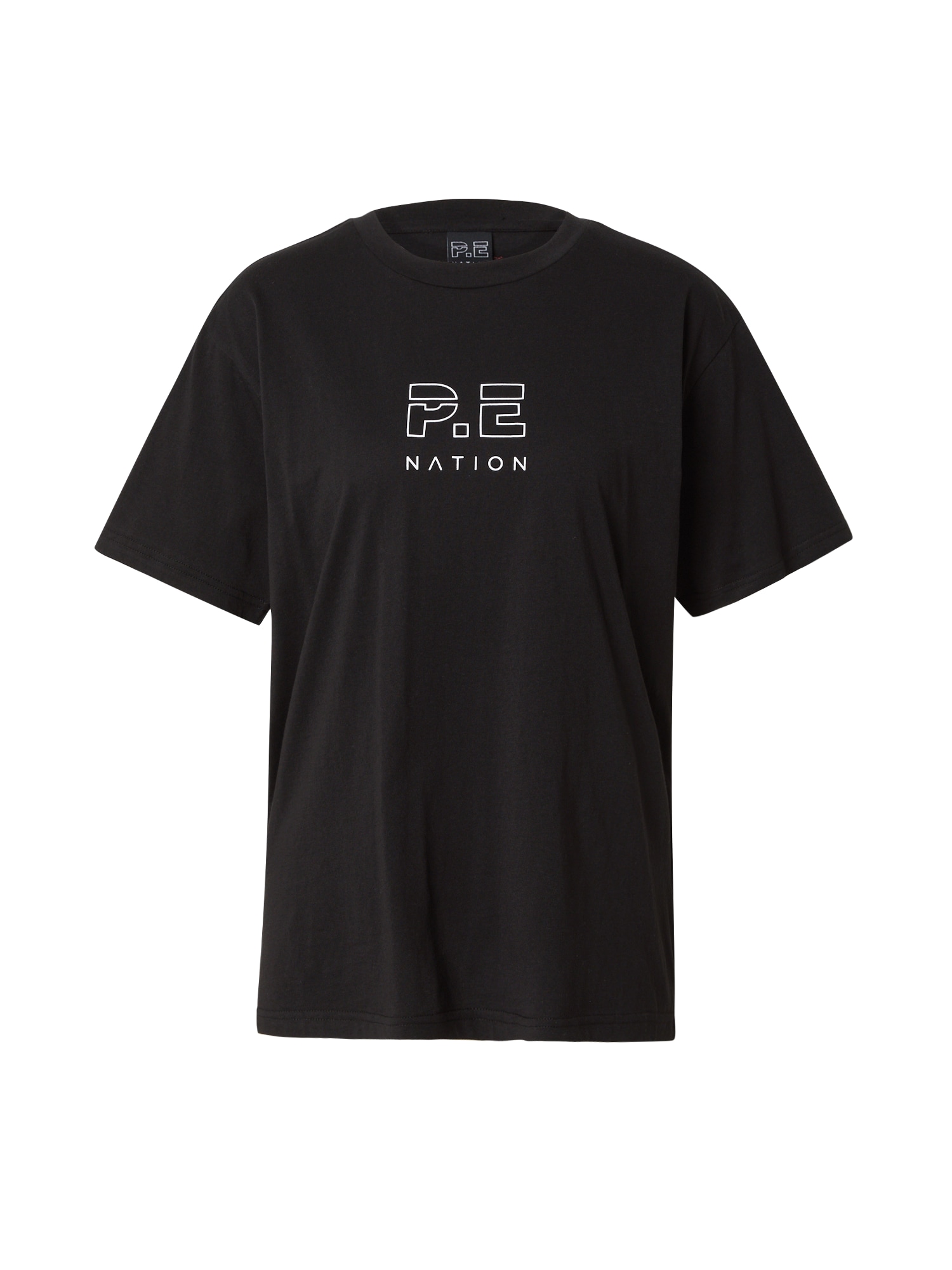 P.E Nation Funkčné tričko 'Heads Up'  čierna / biela