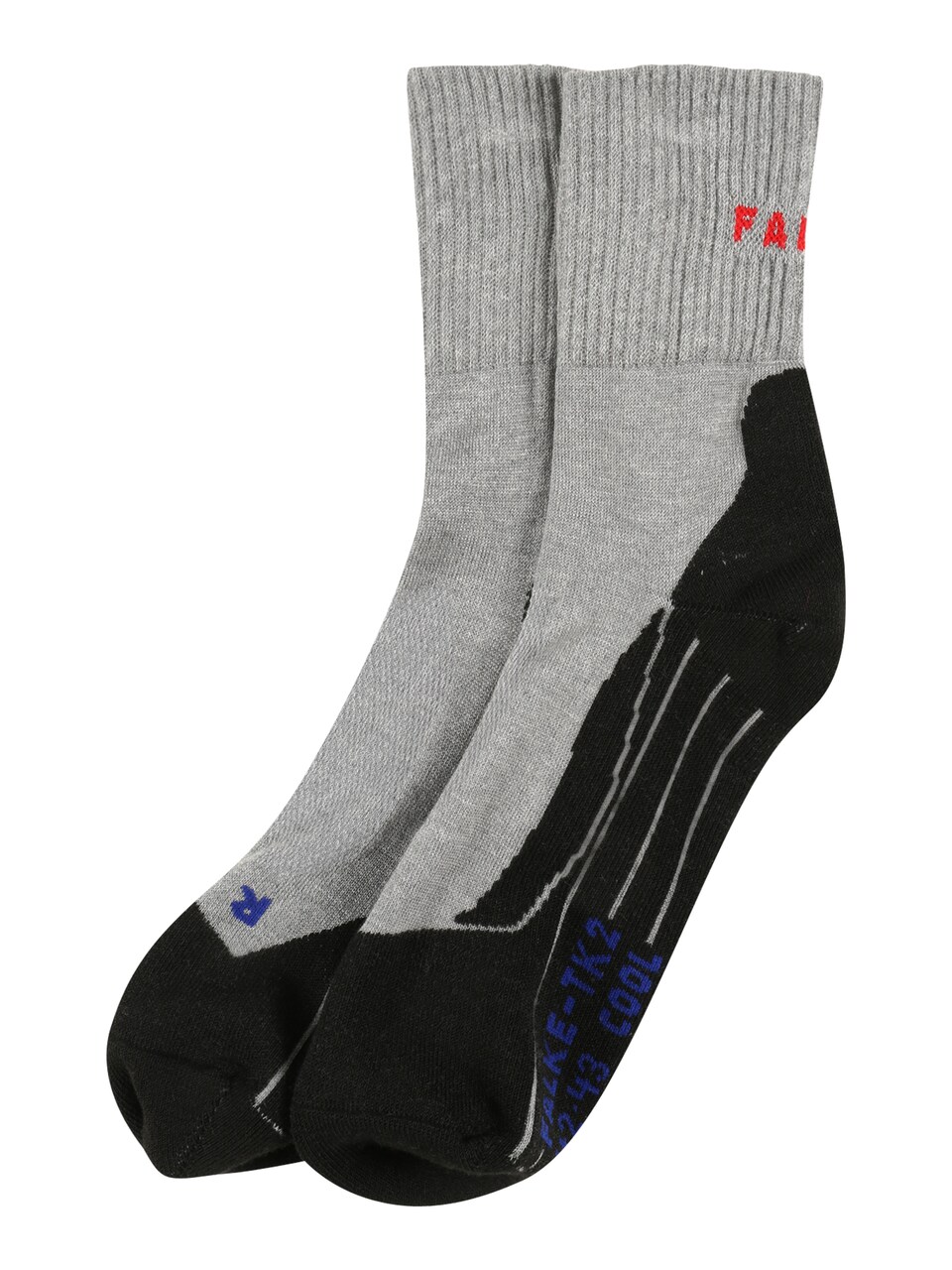 Sportsockor blå / grå / röd