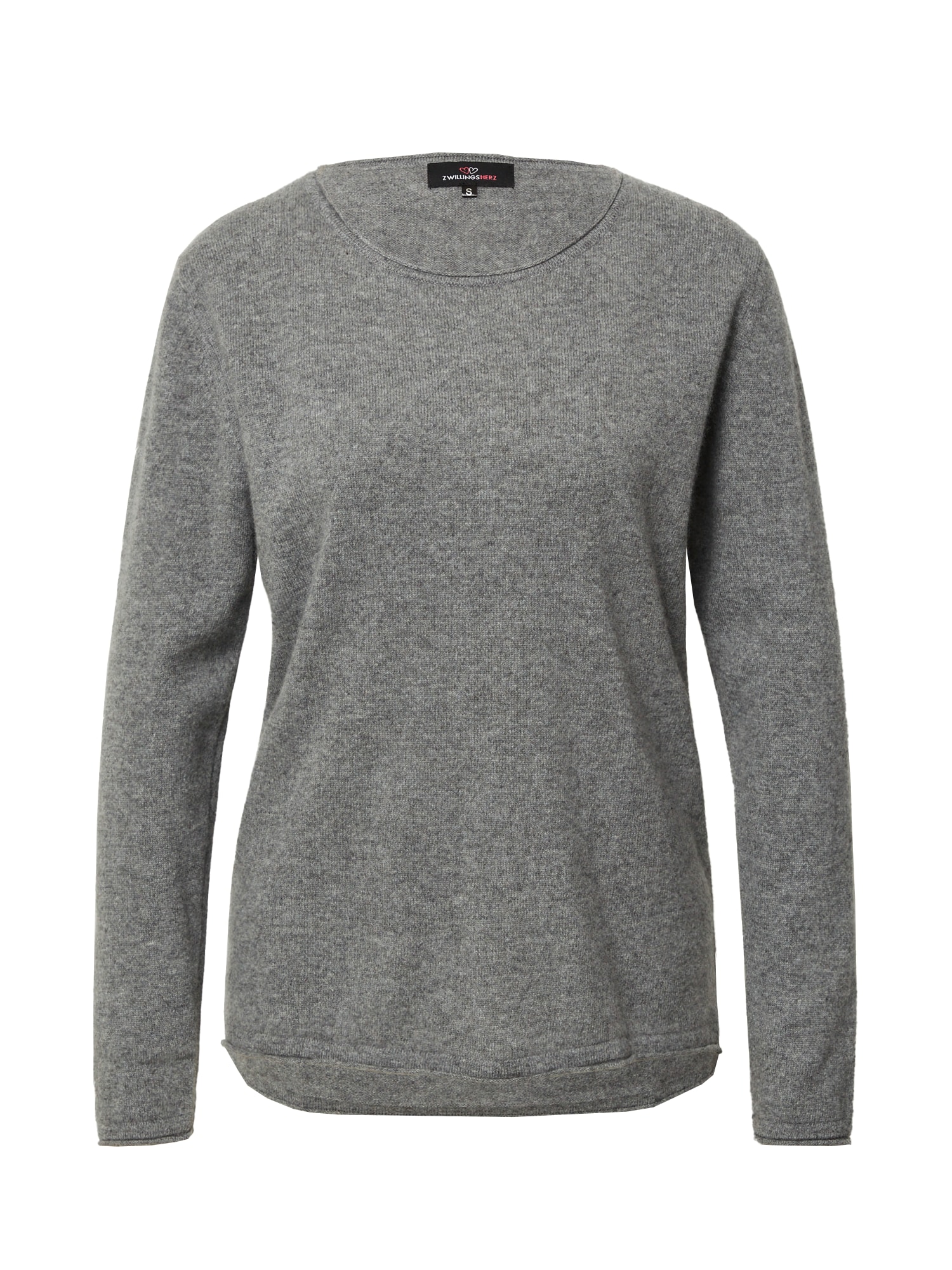 Zwillingsherz Pullover  acinzentado