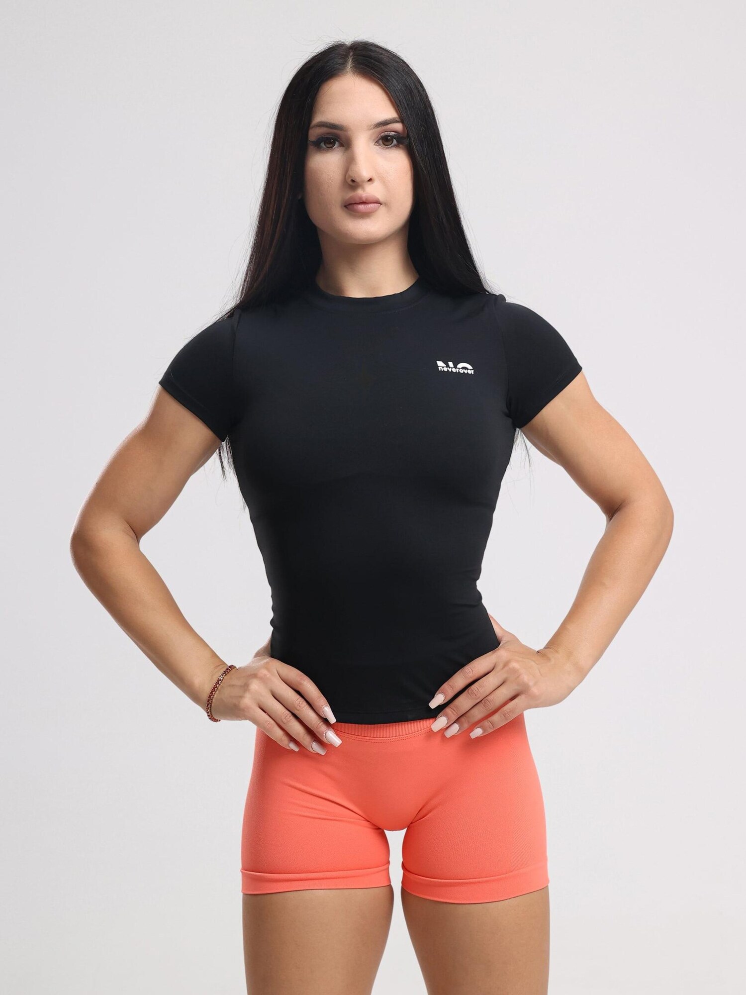 neverover Top deportivo  negro