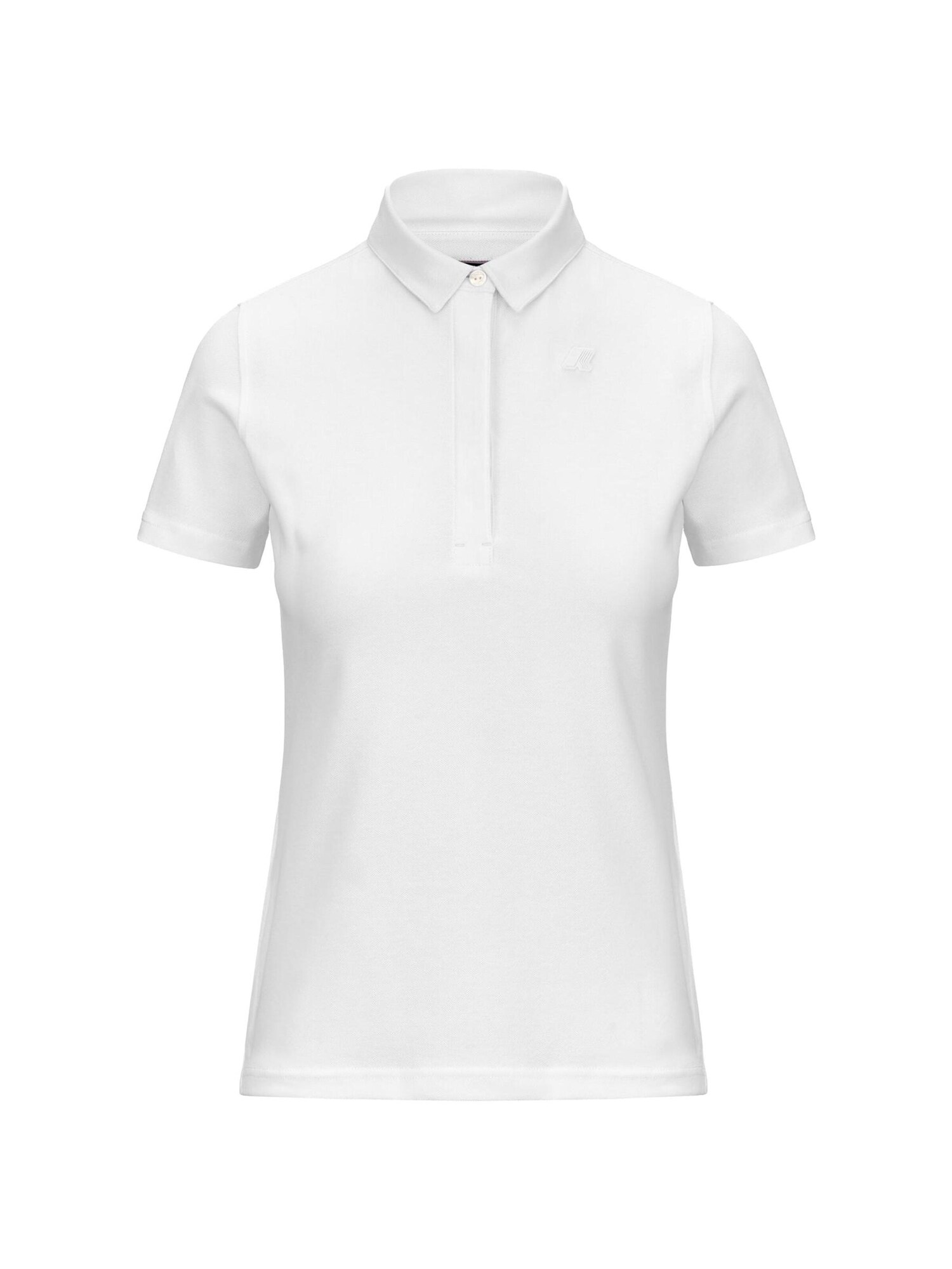 K-Way Camiseta 'K-WAY AMDEA PIQUE SLIM T-Shirt e Polo' blanco