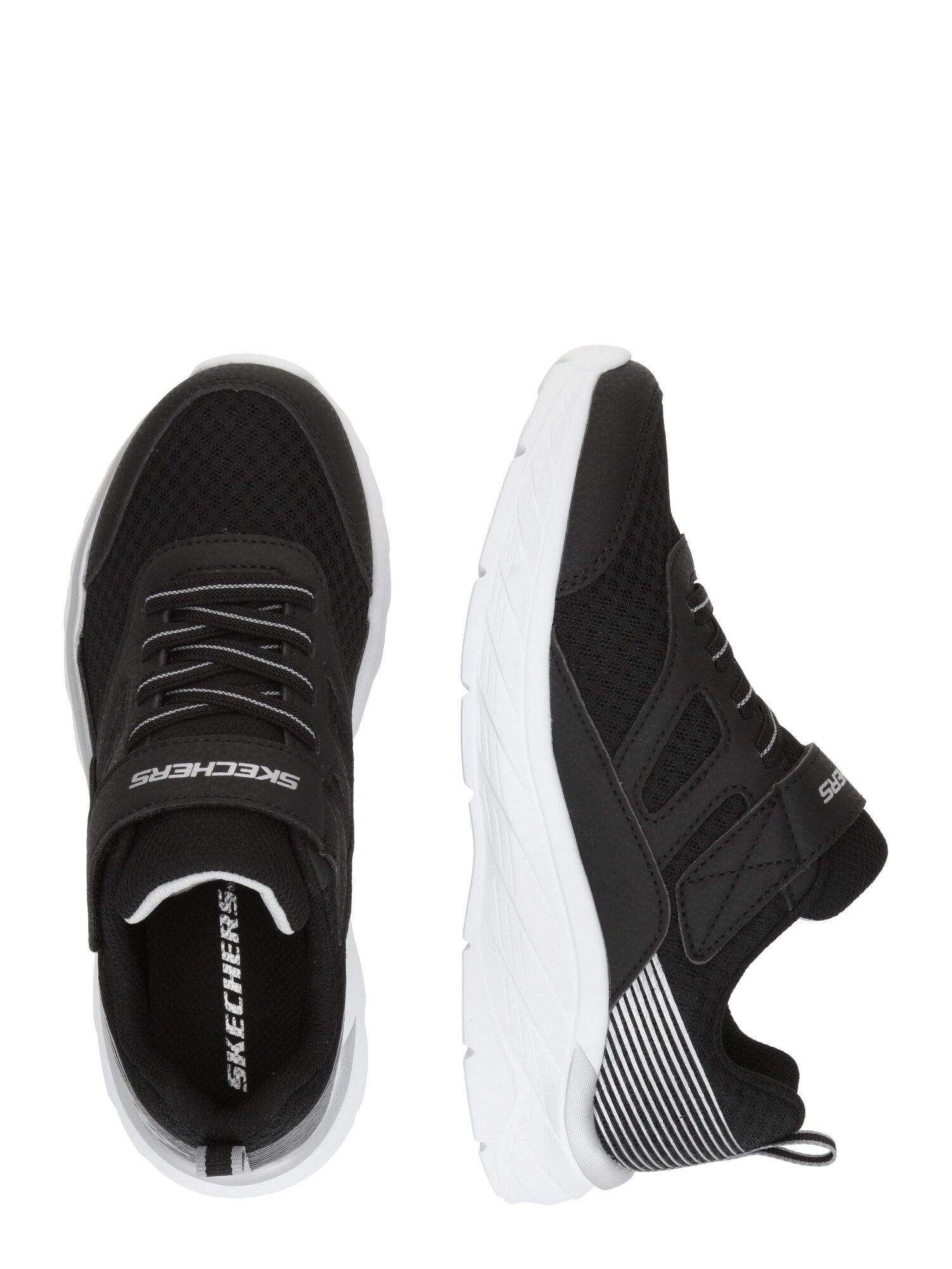 SKECHERS Sportcipő 'BOUNDLESS'  fekete / piszkosfehér termék 2. képe