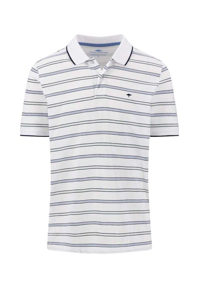 FYNCH-HATTON Poloshirt Herren Größe XXXL dunkelblau / weiß