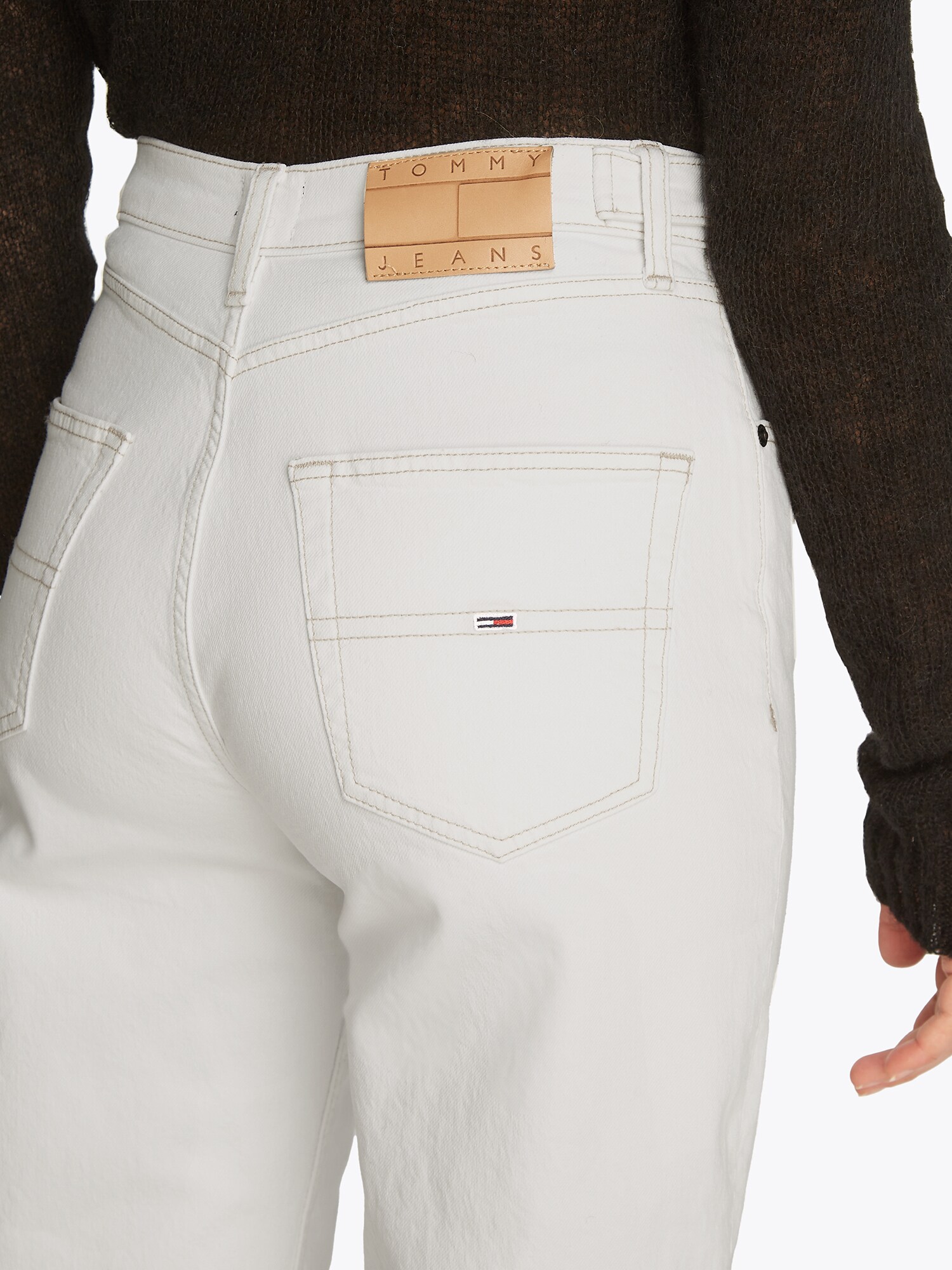 Tommy Jeans Džínsy 'Layla' biela (obrázok 6)