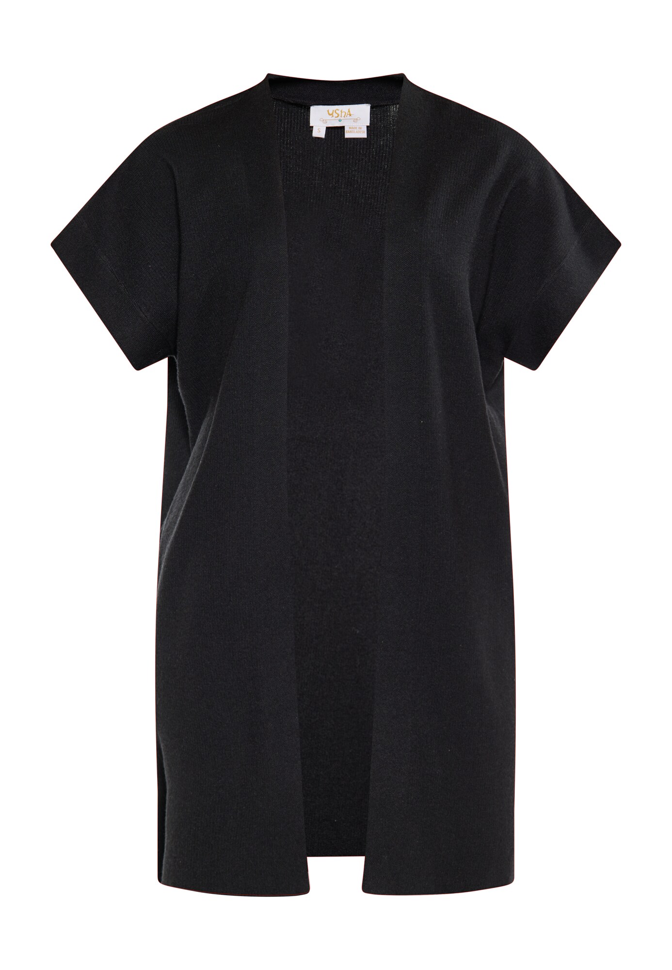 usha FESTIVAL Geacă tricotată  negru