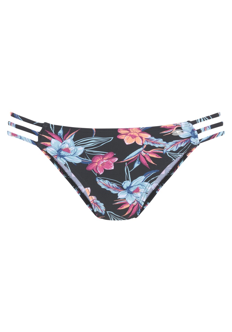 Bikiniunderdel ljusblå / ljusorange / rosa