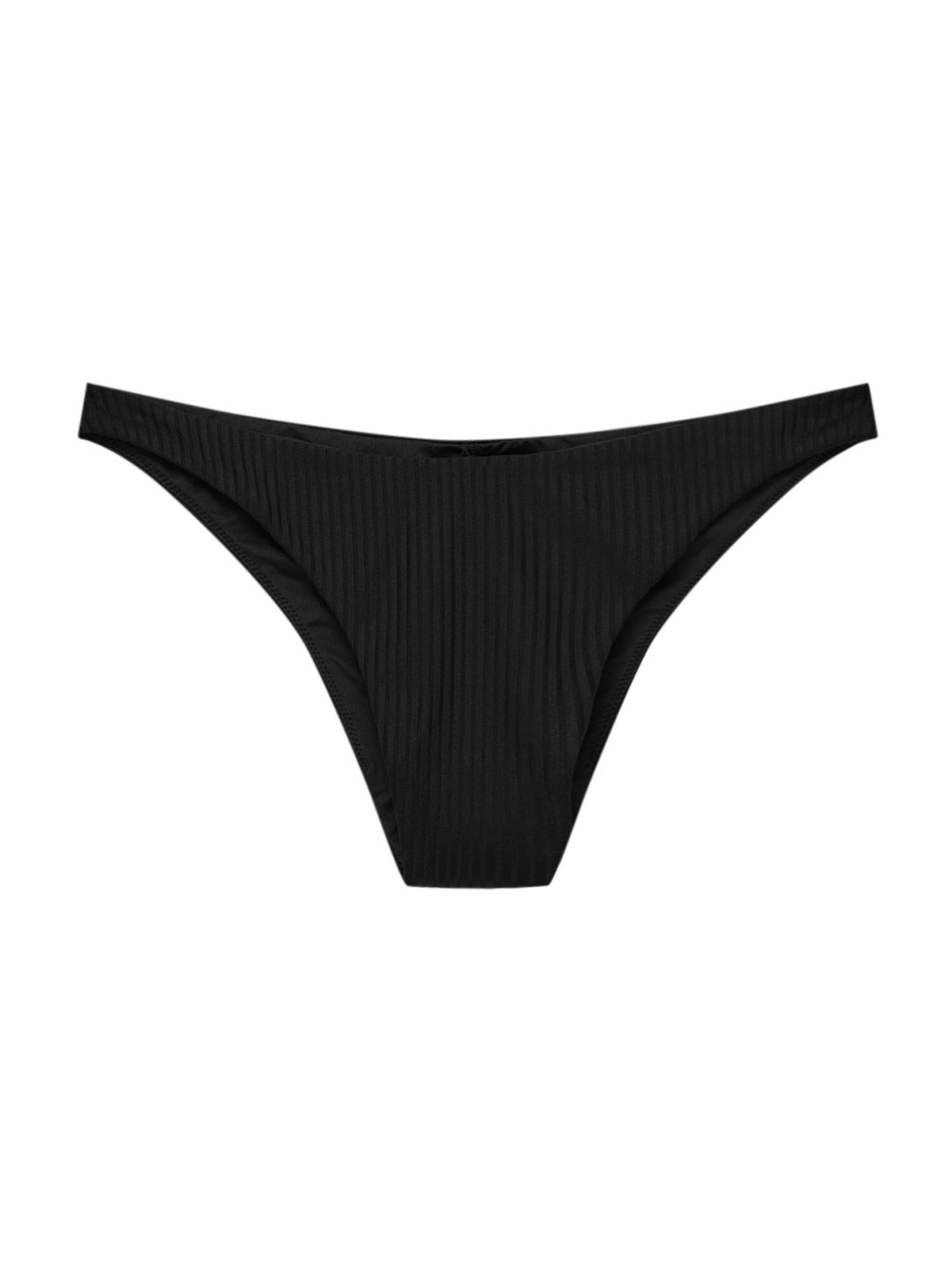 Pull&Bear Bikini hlačke  črna