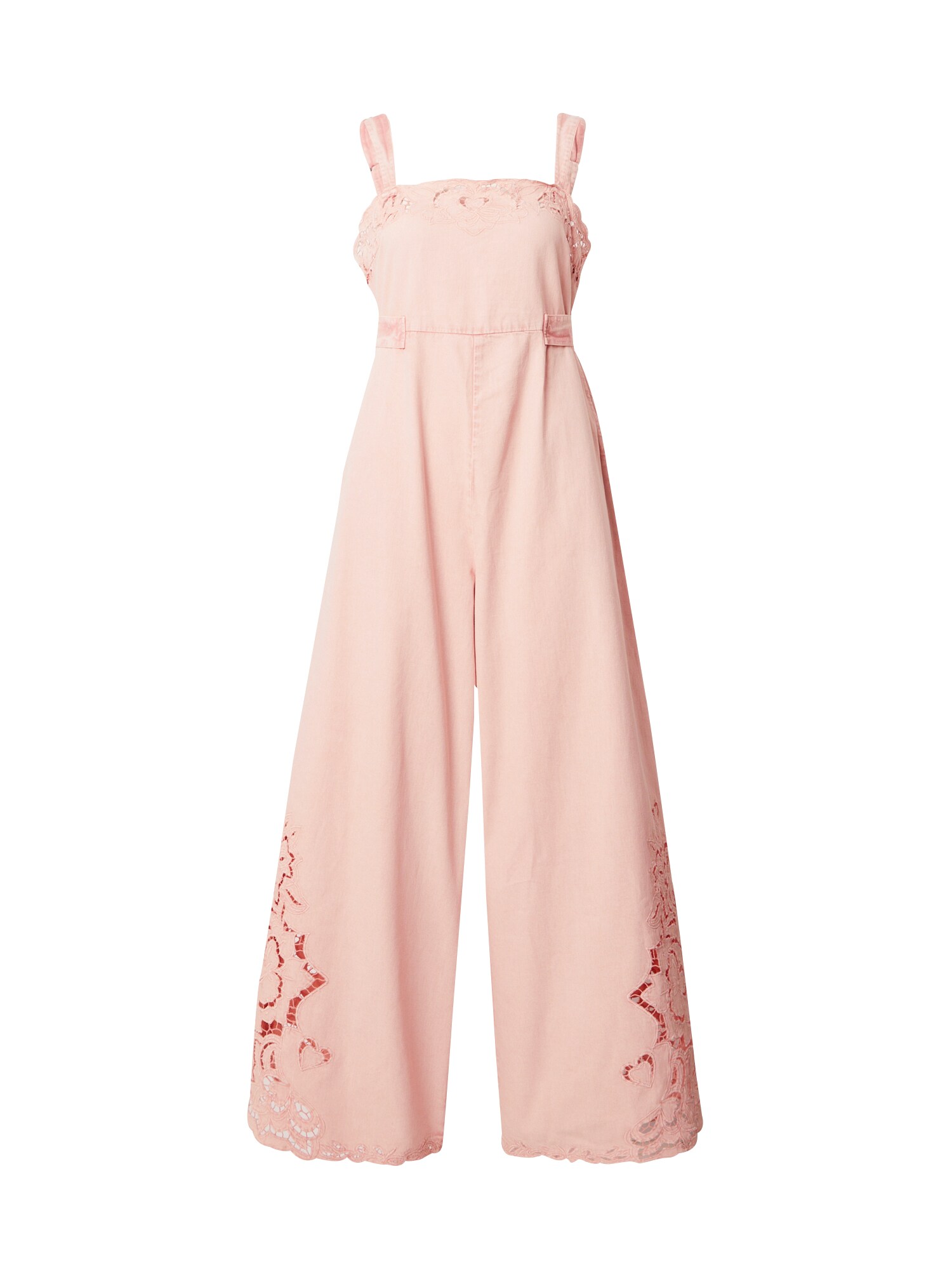 Free People Overal 'LEIGHTON' pastelovo ružová