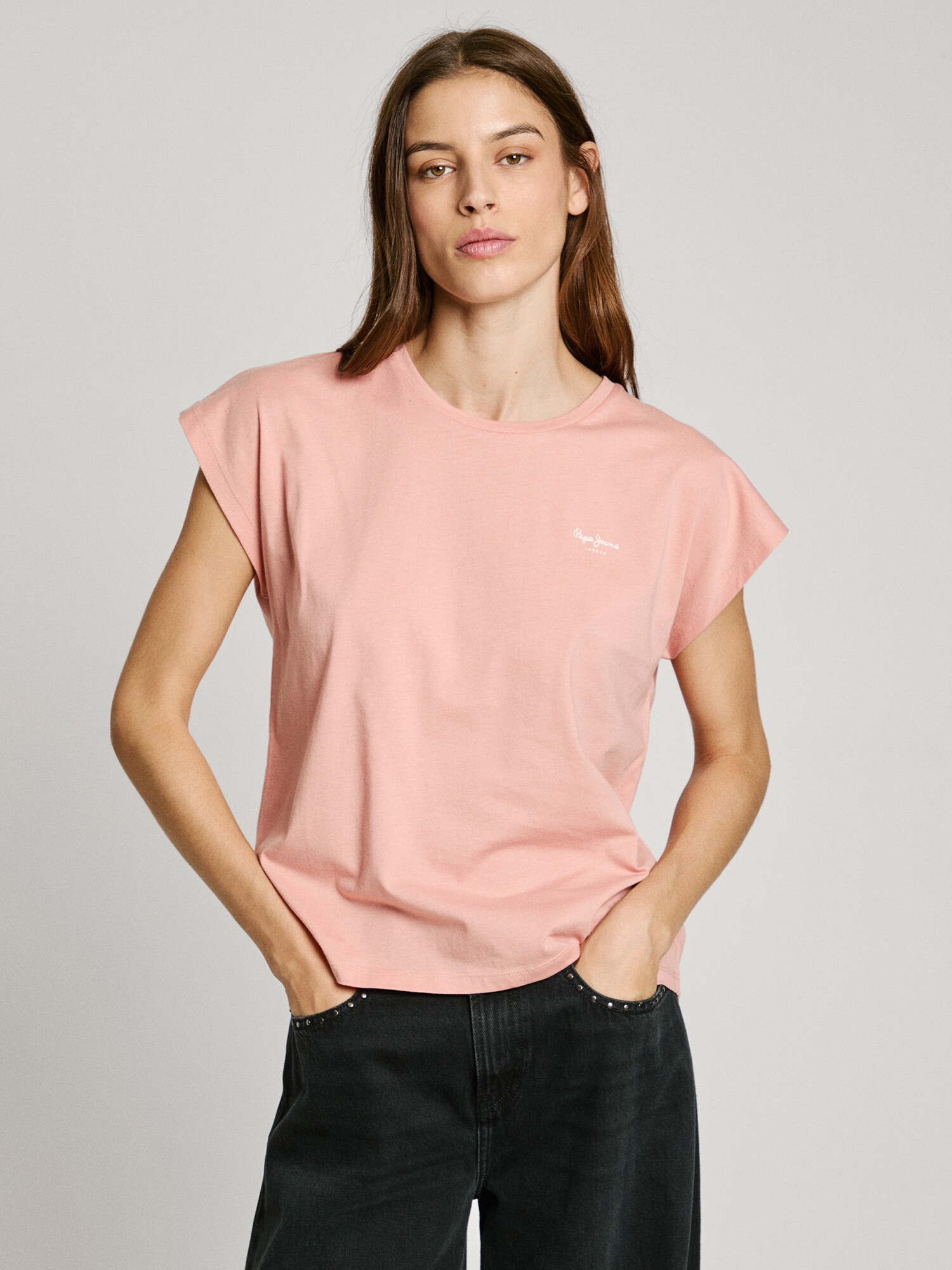 Pepe Jeans Póló 'Blooma'  rózsaszín / fehér termék 2. képe