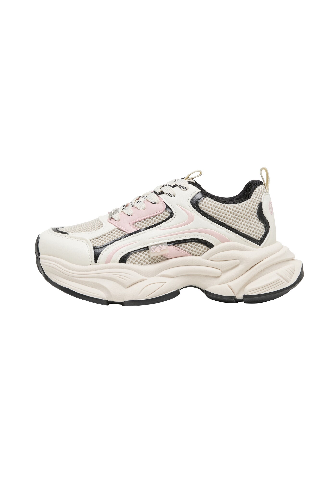BUFFALO Sneaker low 'ZEDIX'  bej / roz / negru