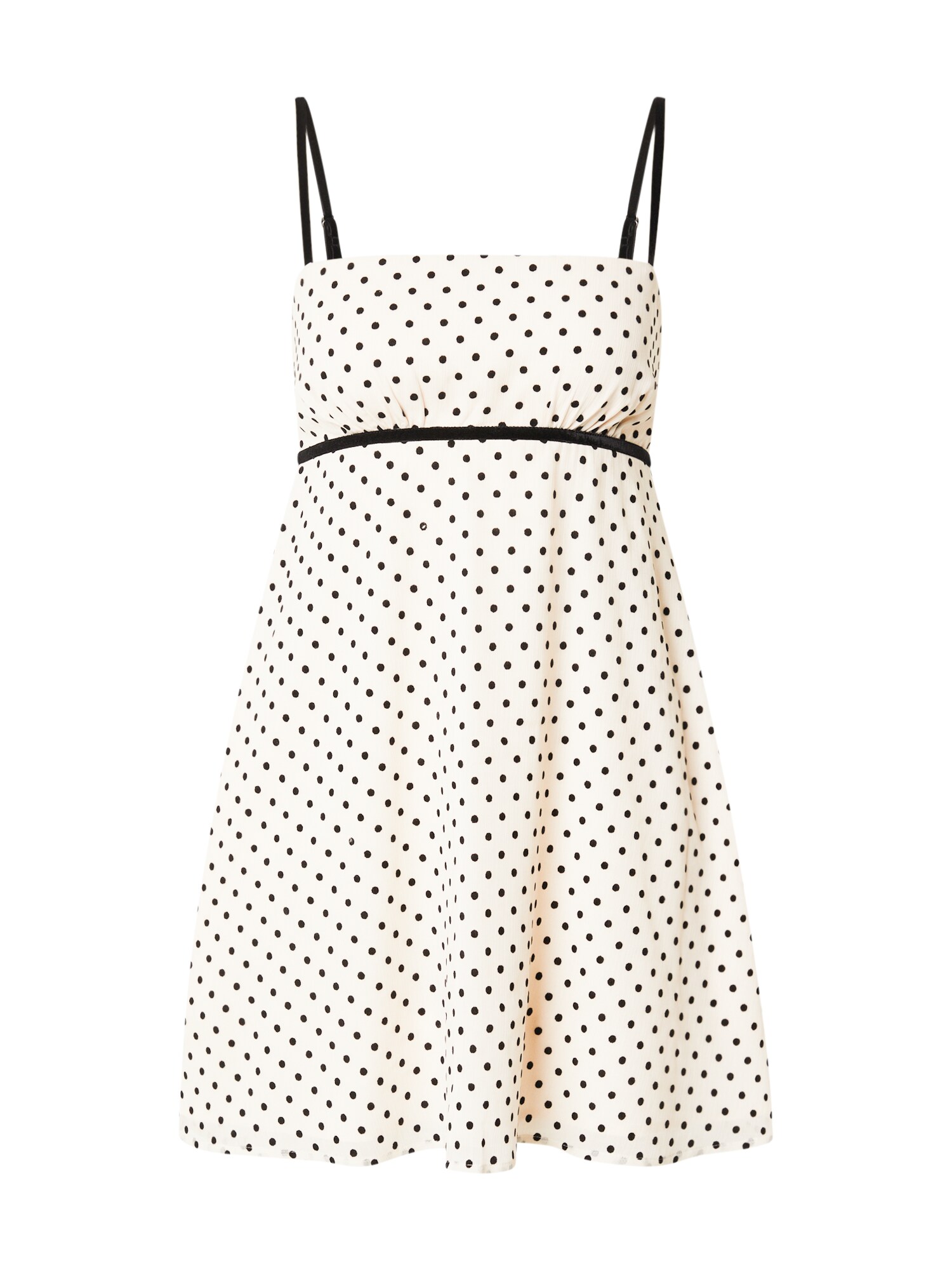 HOLLISTER Rochie  negru / alb