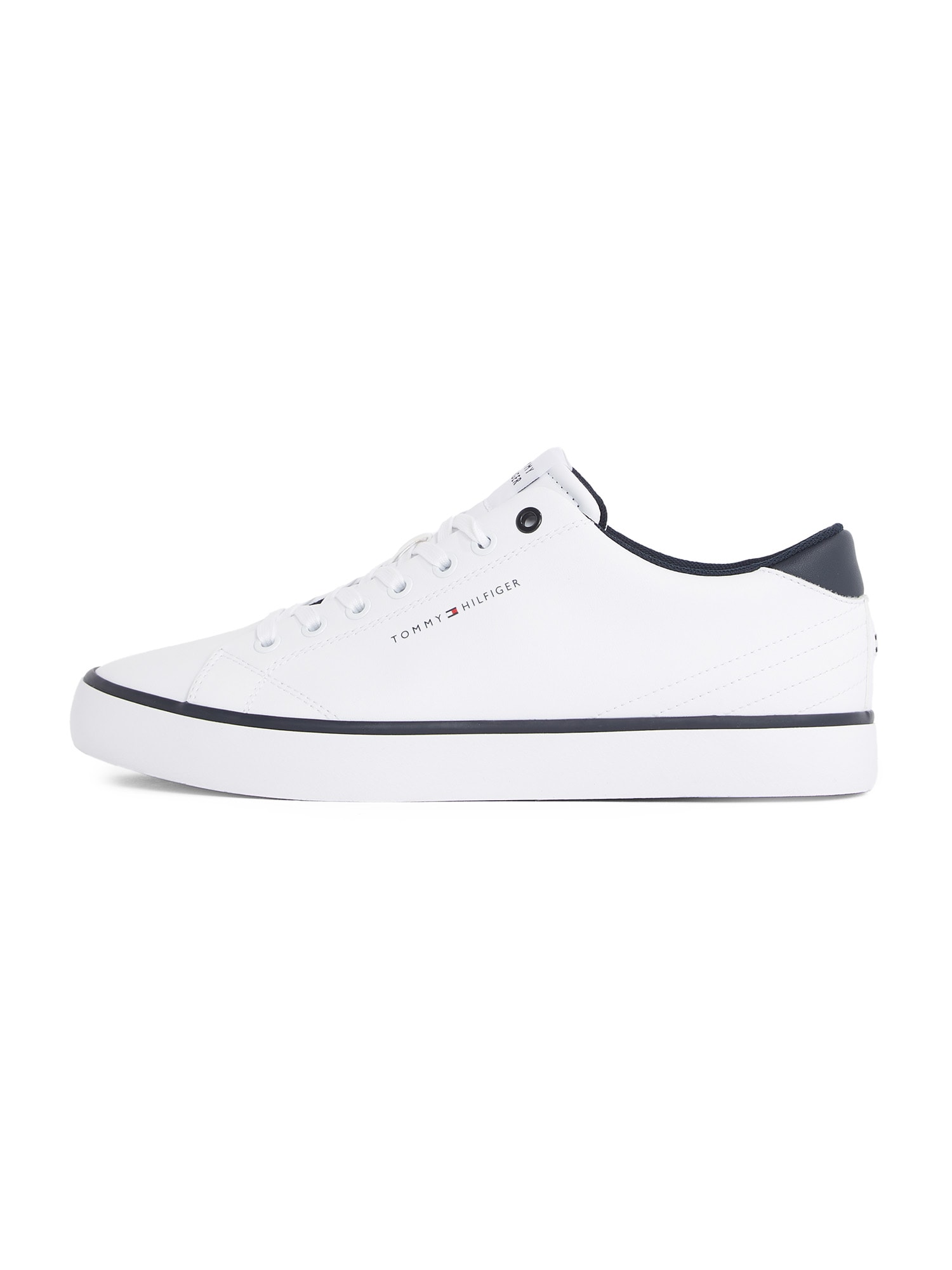 TOMMY HILFIGER Sneaker low Essential  bleumarin / roșu / negru / alb