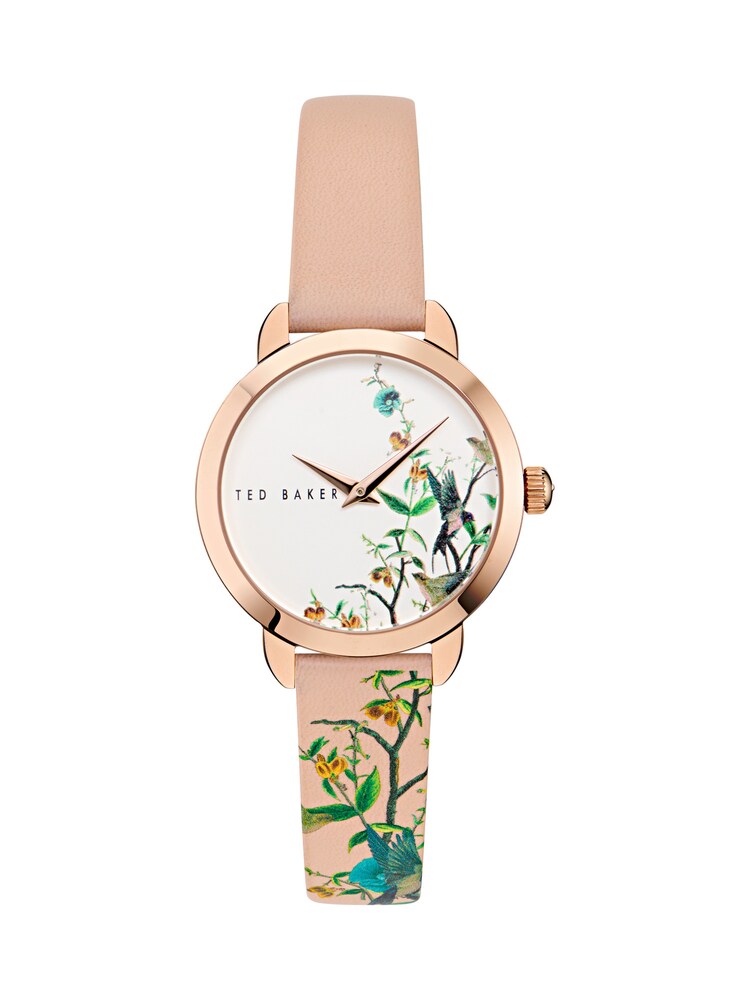 Ted Baker Uhr 'Fleure Fashion' Damen Größe One Size saphir / rosegold / grün / puder