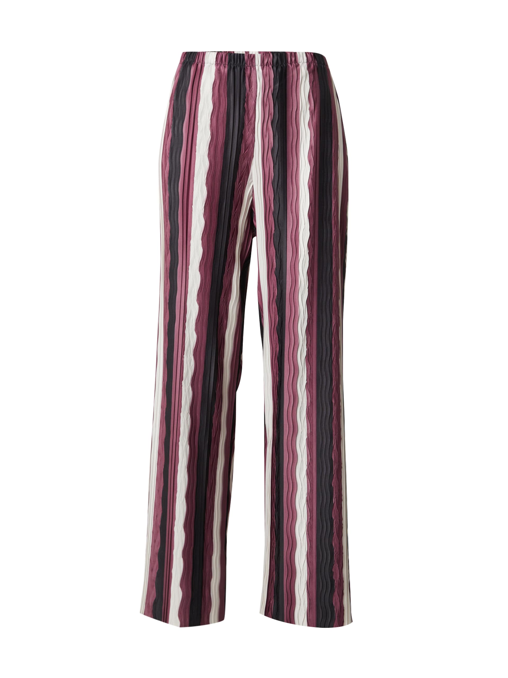 TOPSHOP Byxa burgunder / svart dam