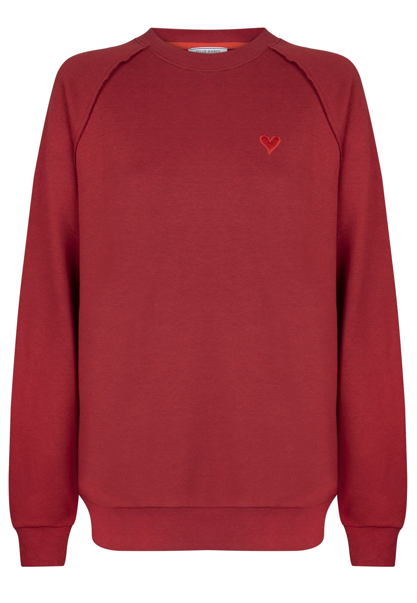 Felix Hardy Bluză de molton  roșu bordeaux