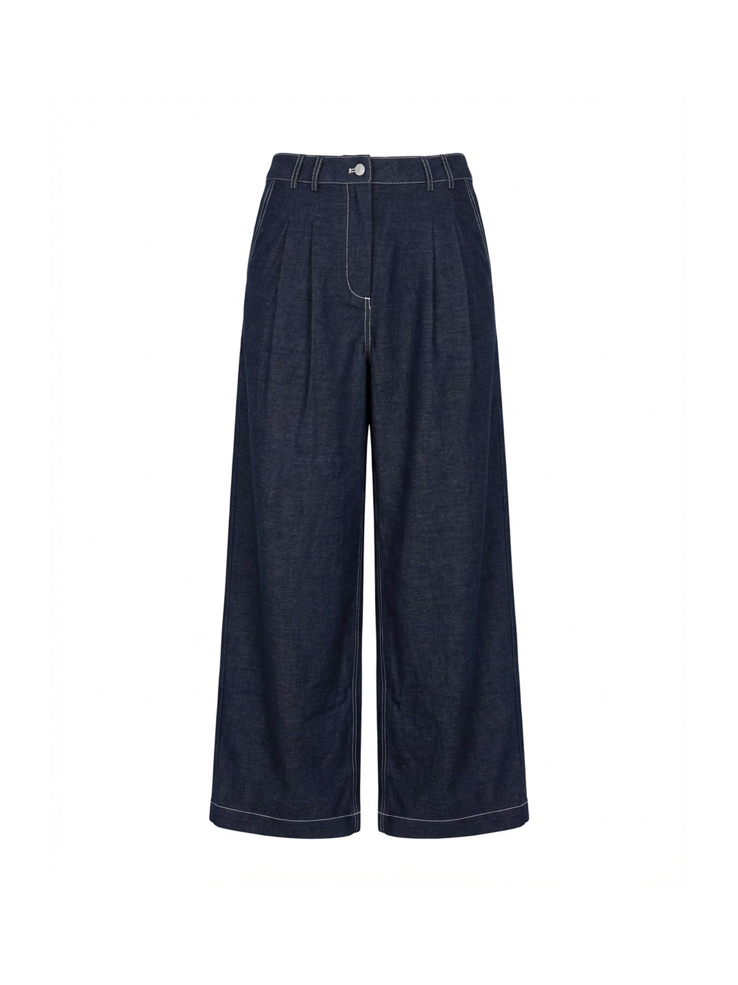 Guido Maria Kretschmer Women Pantaloni cu cute 'Nora'  albastru închis