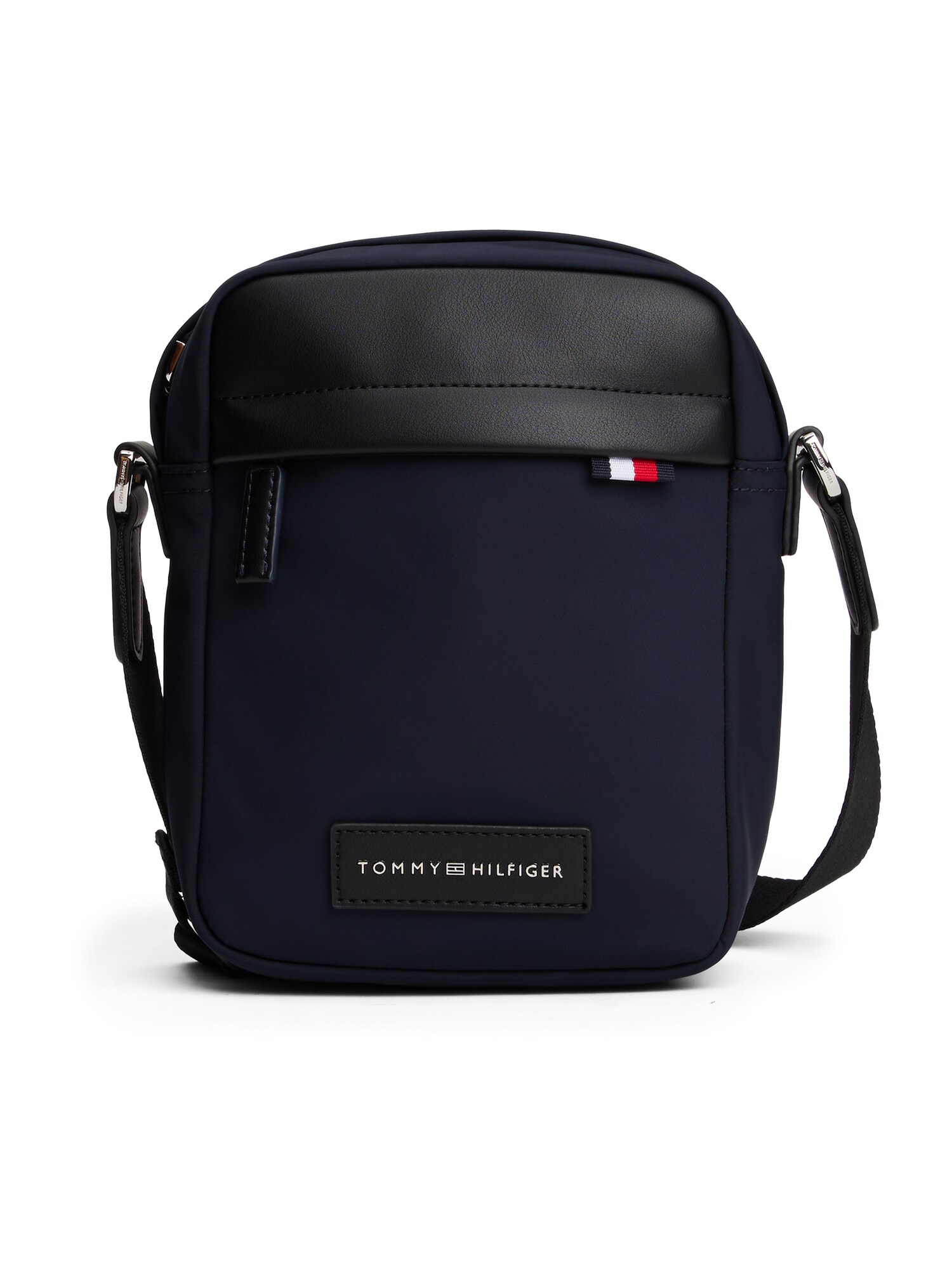 TOMMY HILFIGER Taška cez rameno  námornícka modrá / čierna