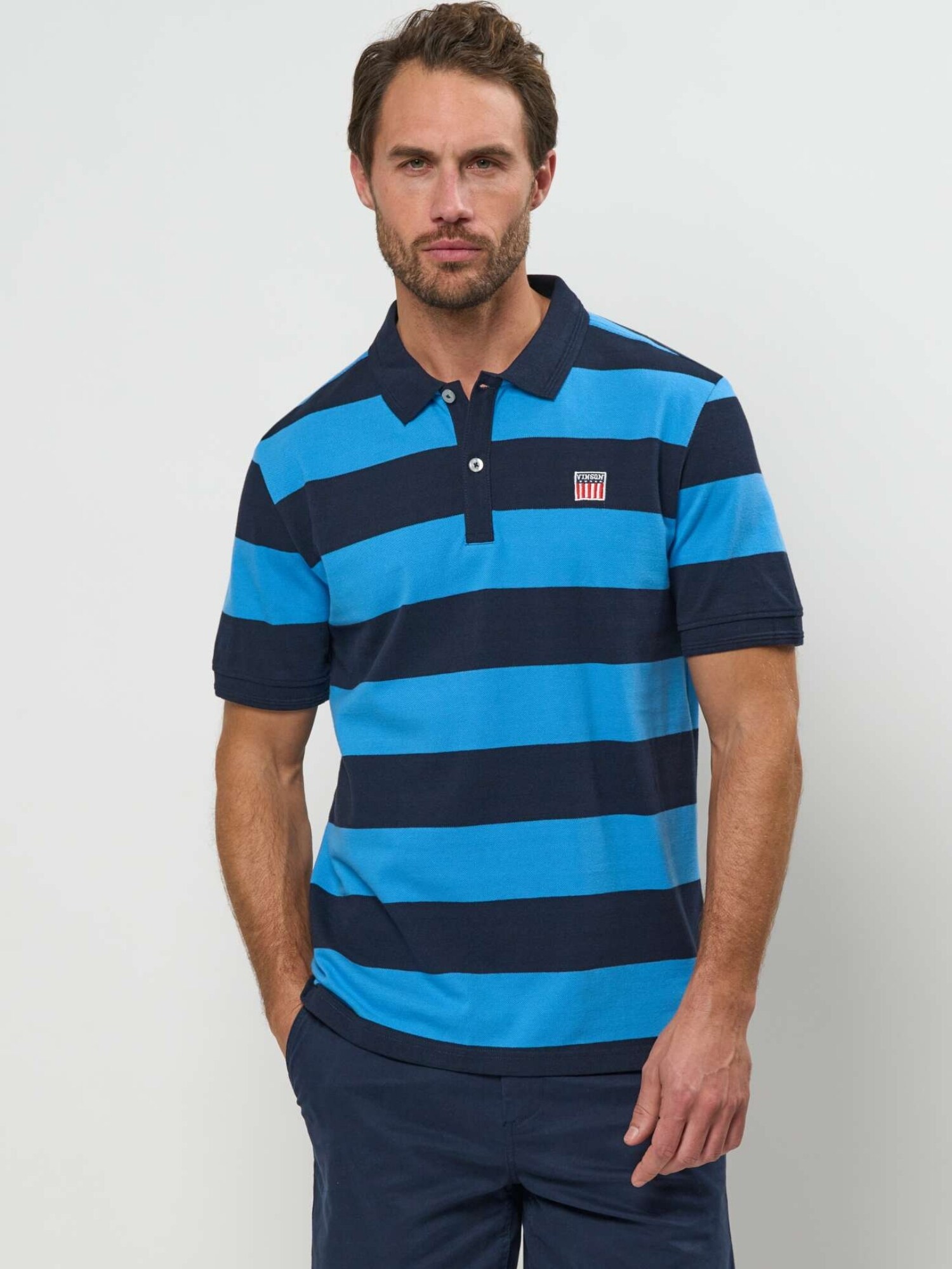 VINSON Tricou ' VMSemir '  azuriu