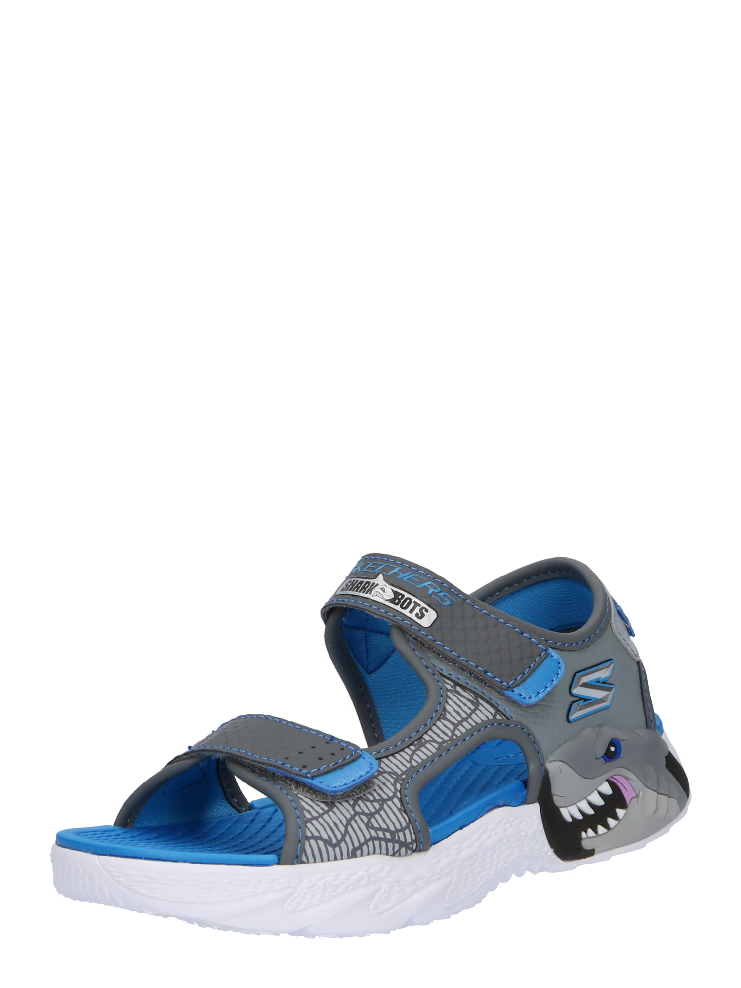 SKECHERS Отворени обувки 'CREATURE-SPLASH'  синьо / сиво / тъмносиво / бяло
