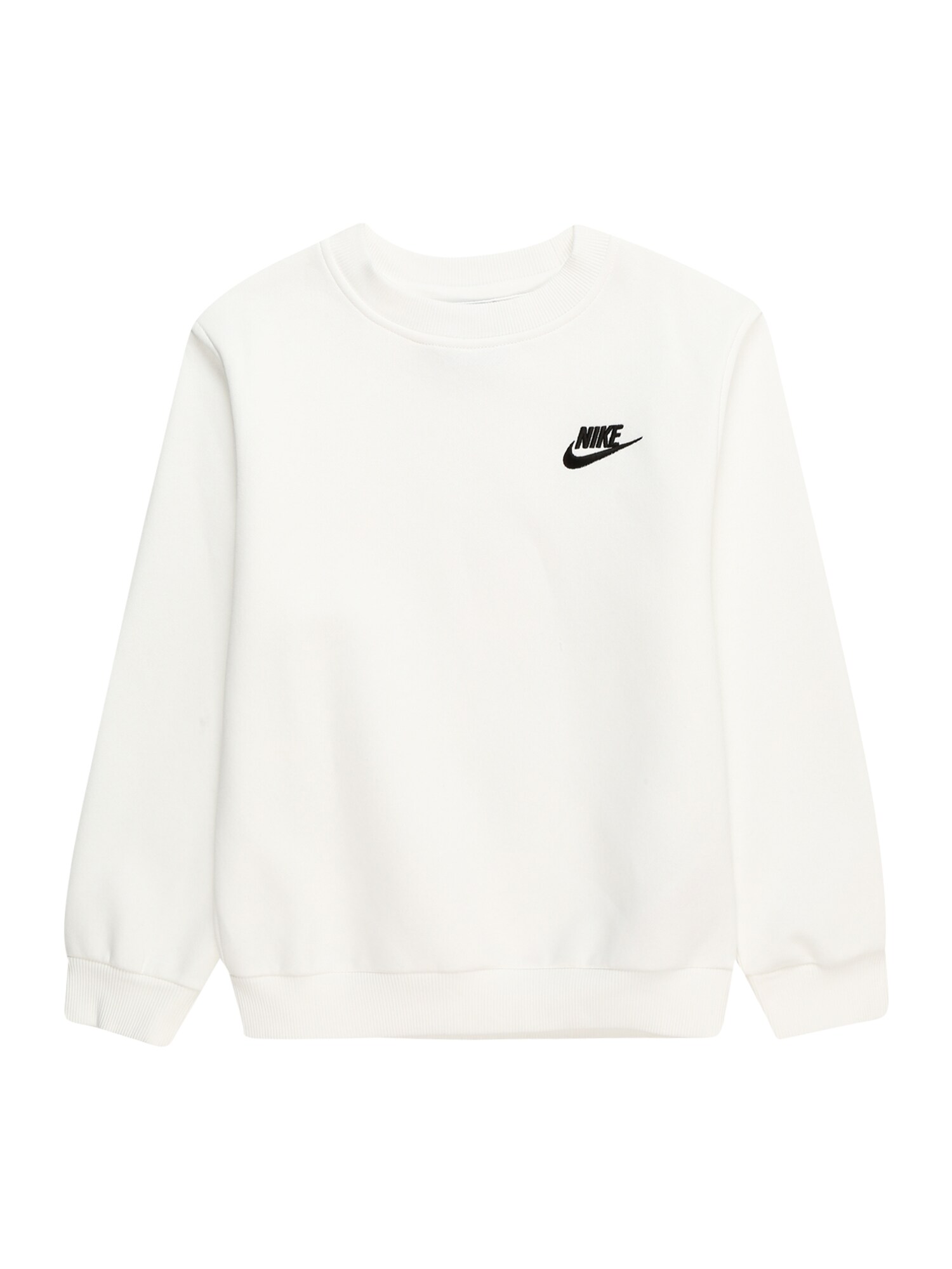Nike Sportswear Mikina 'CLUB FLEECE'  čierna / biela