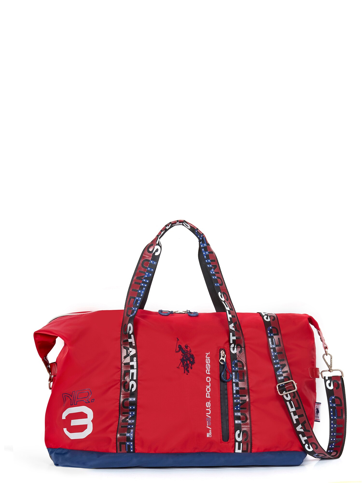 U.S. Polo Assn. Weekendtas Rood / Zwart / Wit