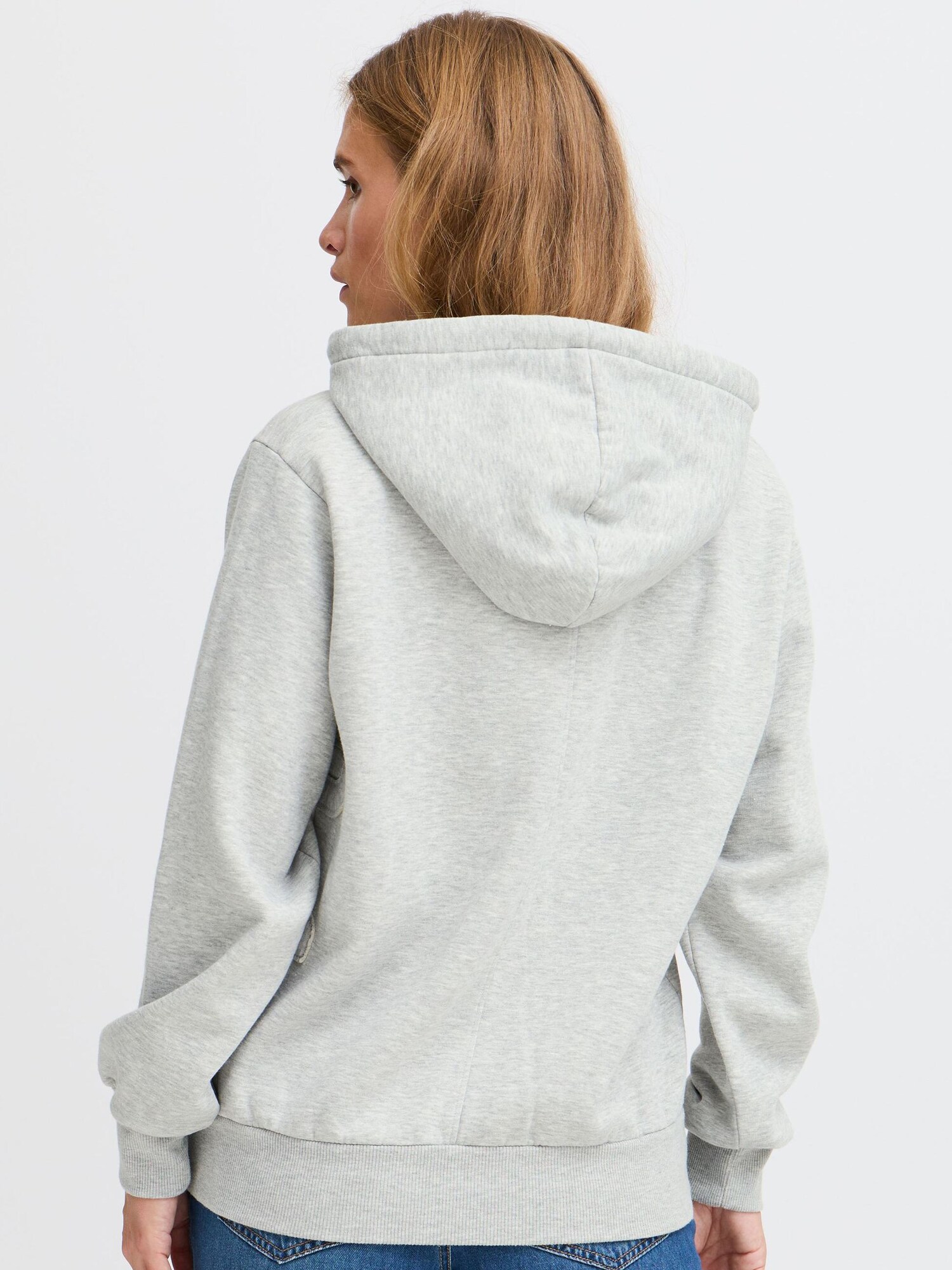 Thumbnail - PULZ Jeans Kapuzenpullover PZKRISTEN LS Logo Sweatshirt