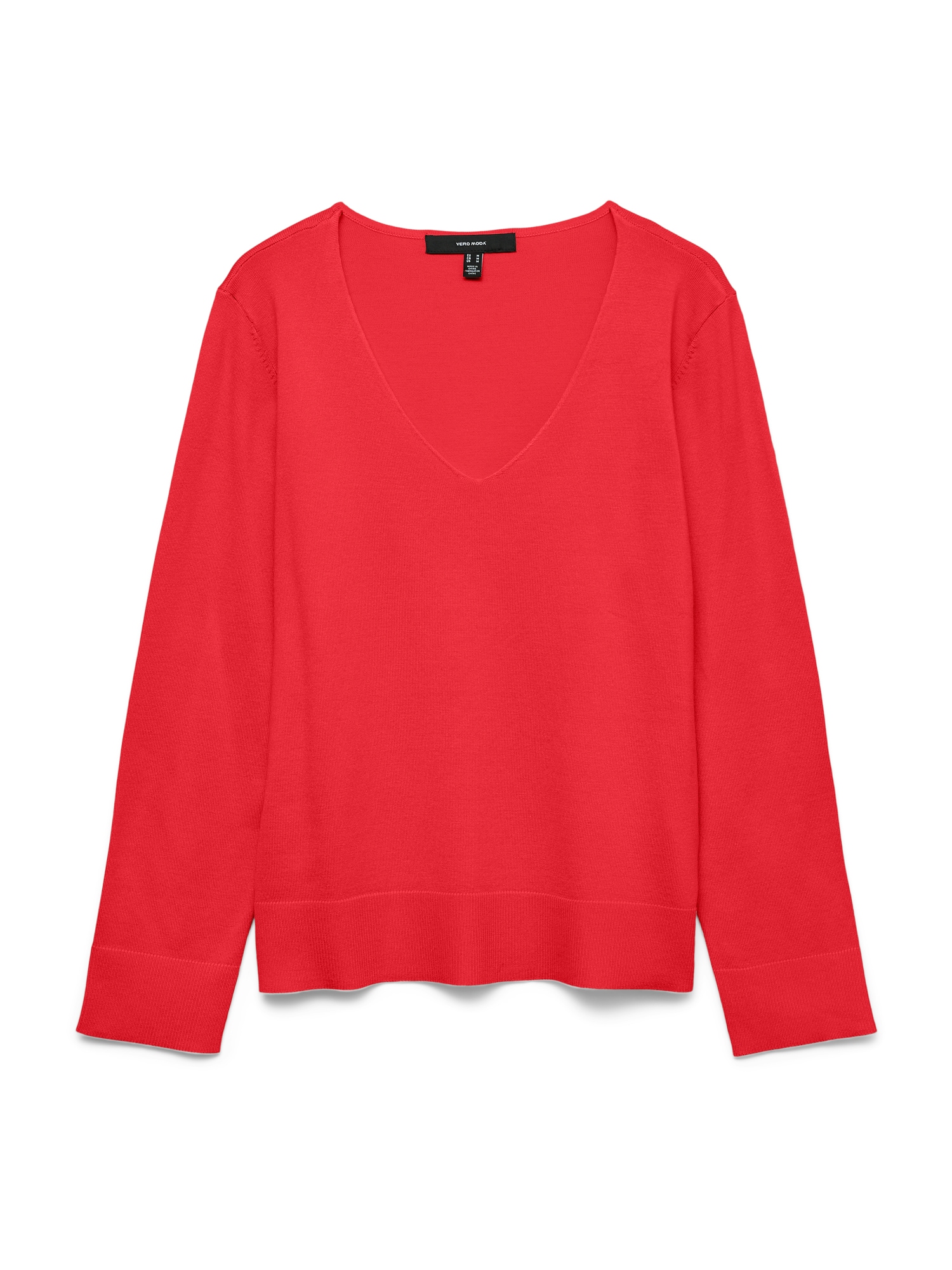 VERO MODA Pulover VMSilje  roșu