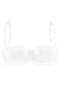 Nincs kiválasztva, NUANCE, Melltartó 'Strapless foam bra', fehér
