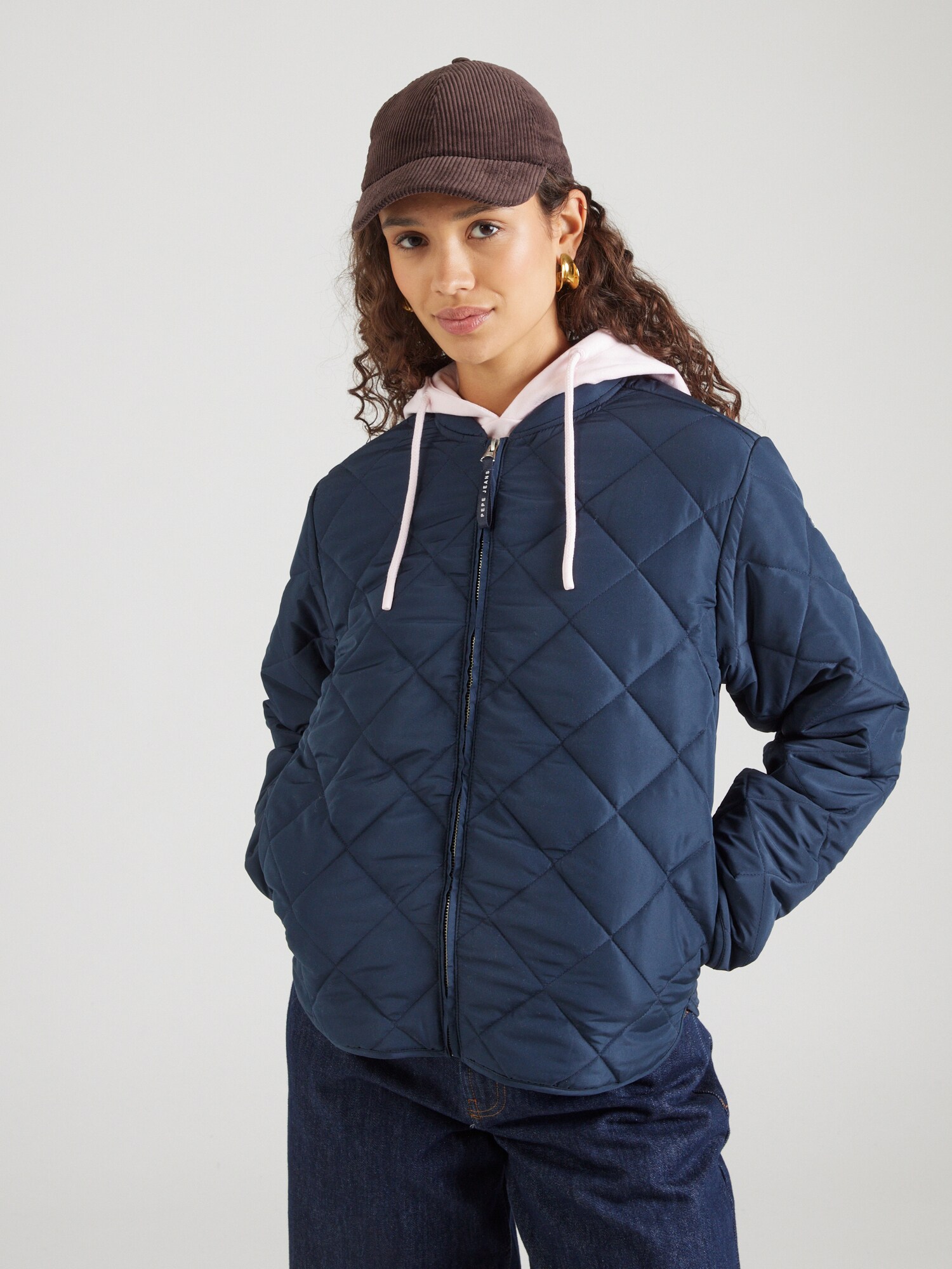 Pepe Jeans Prechodná bunda 'ABYNA' tmavomodrá (obrázok 3)