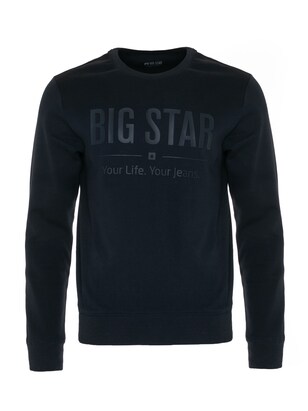 BIG STAR Sweatshirt ‘ECODORT’ Blauw / Marine