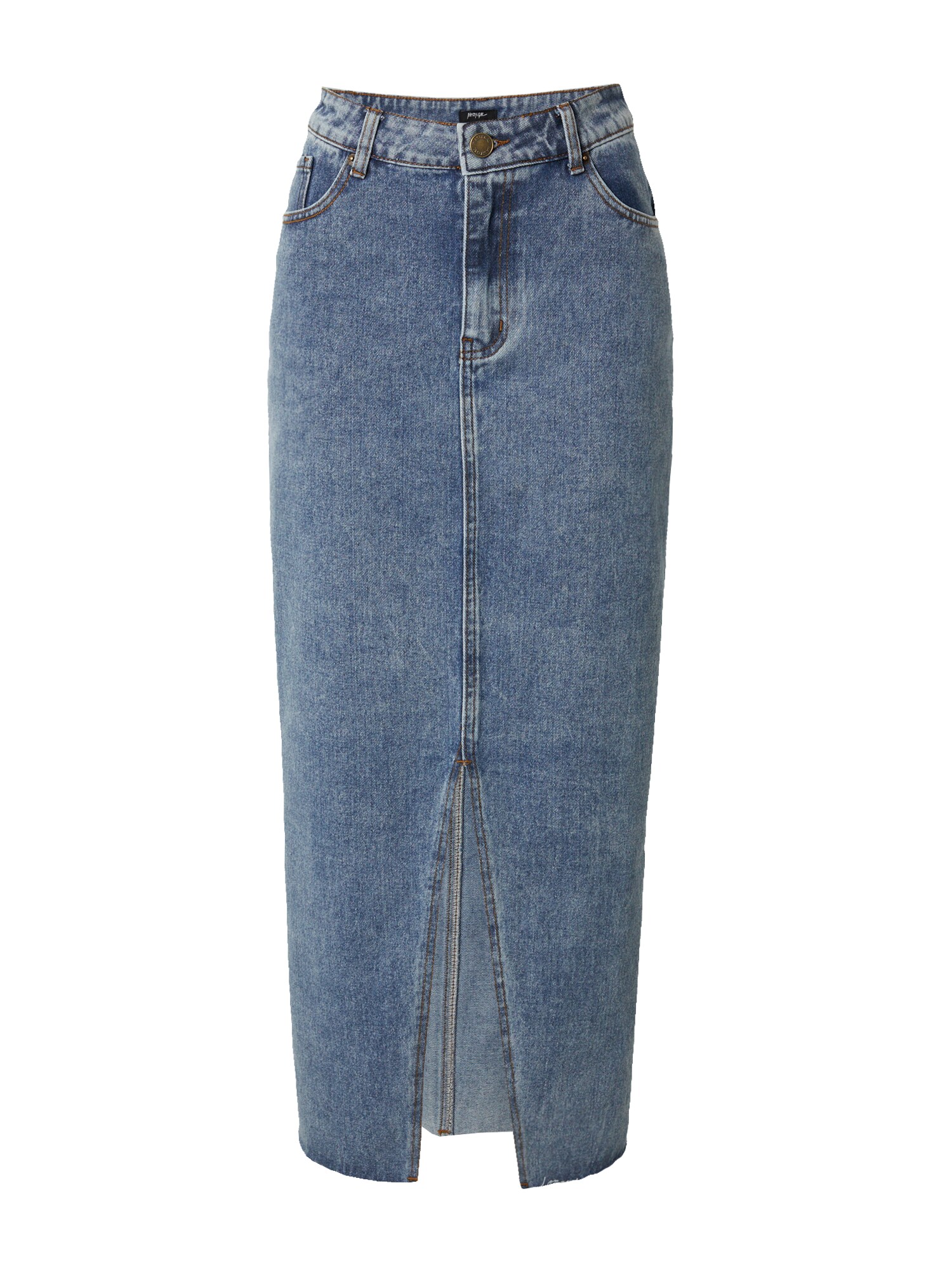 Nasty Gal Sukňa 'Star Bum'  modrá denim