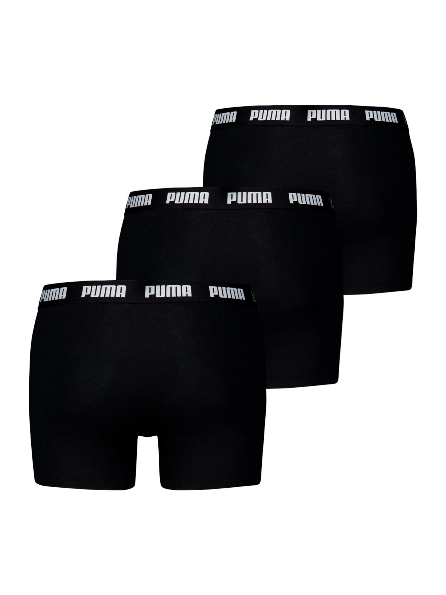 PUMA Calzoncillo boxer negro / blanco – imagen 12