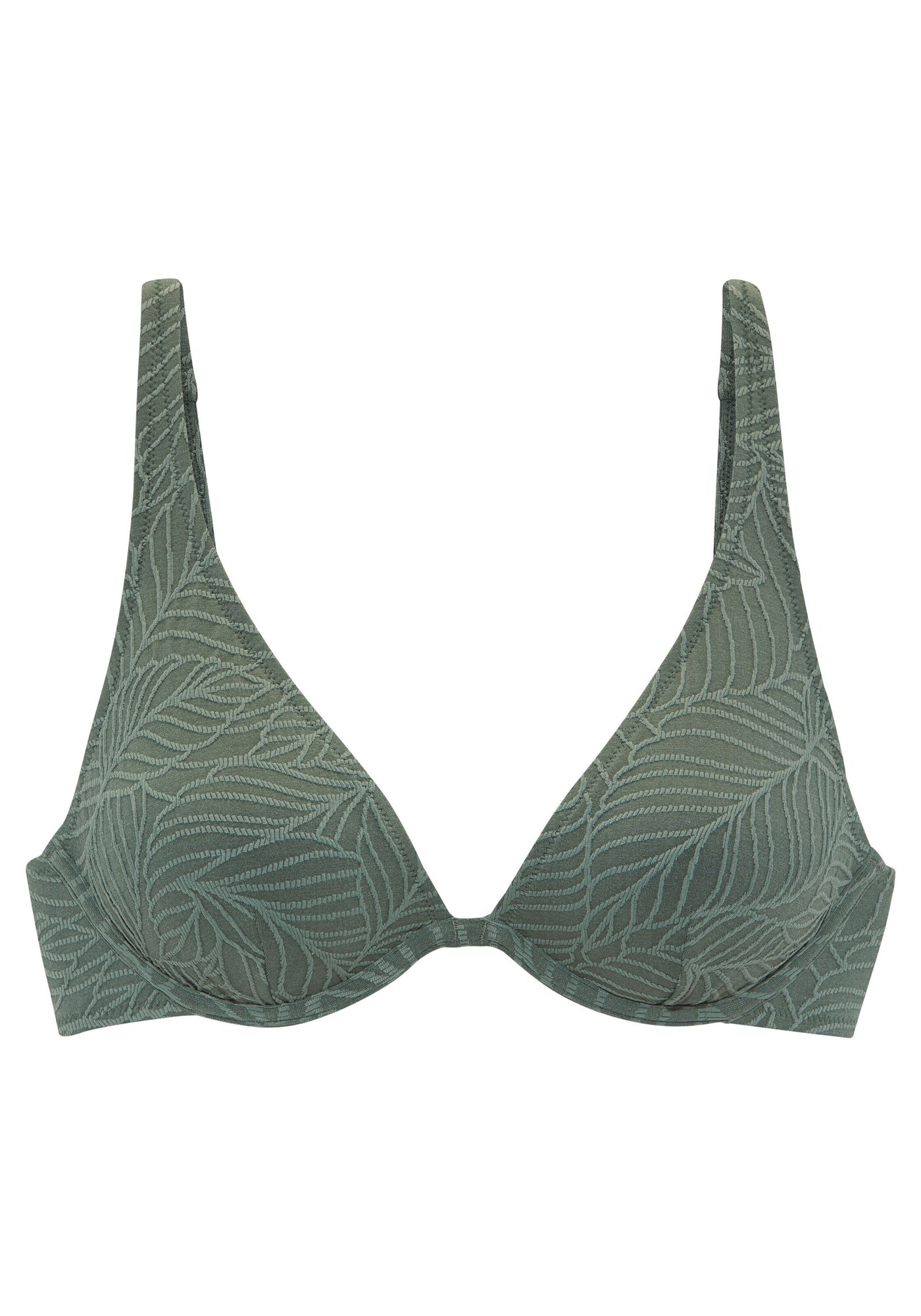 LASCANA Sutien costum de baie  verde jad