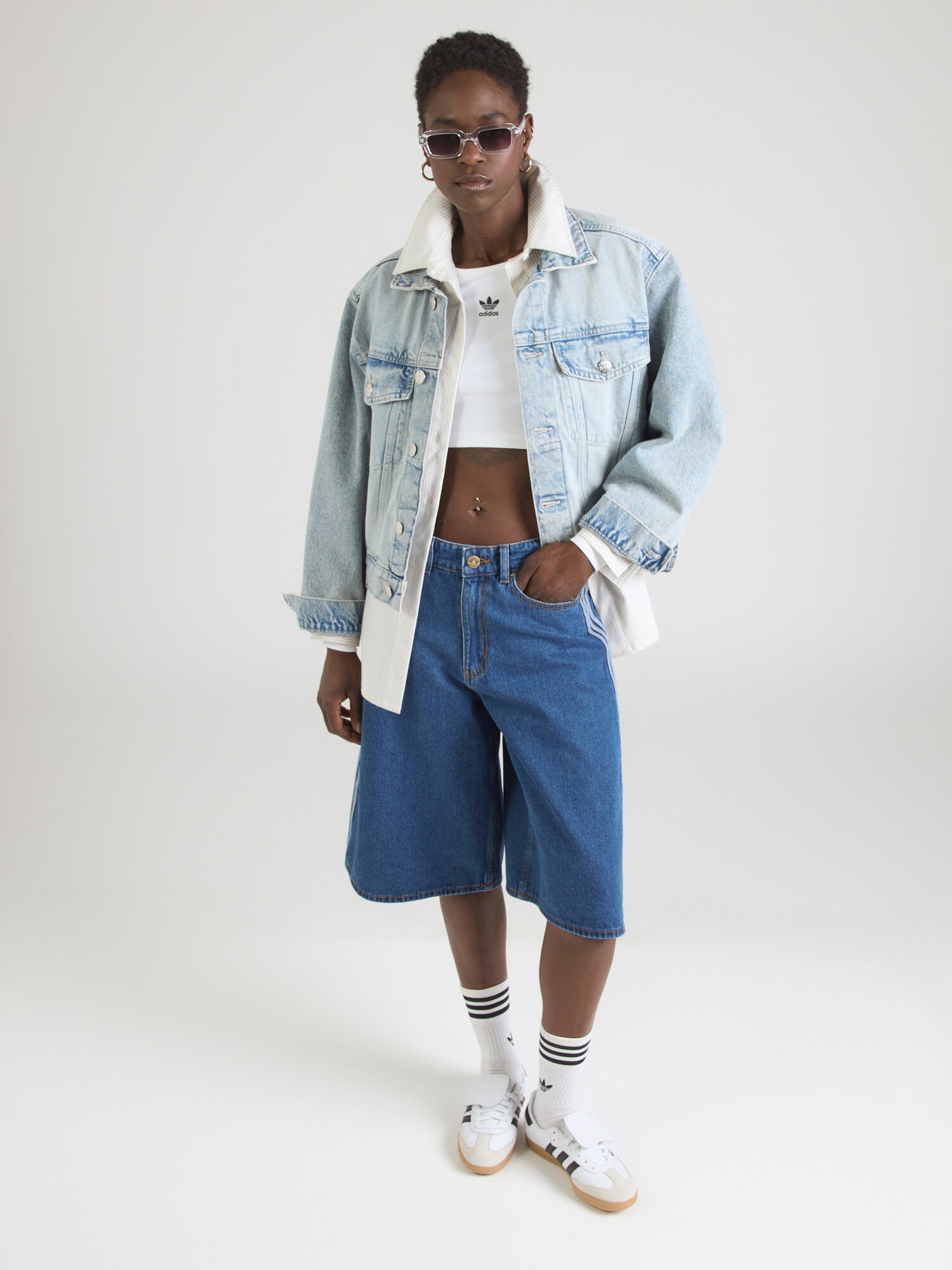 ADIDAS ORIGINALS Tričko 'Essentials' čierna / biela (obrázok 3)