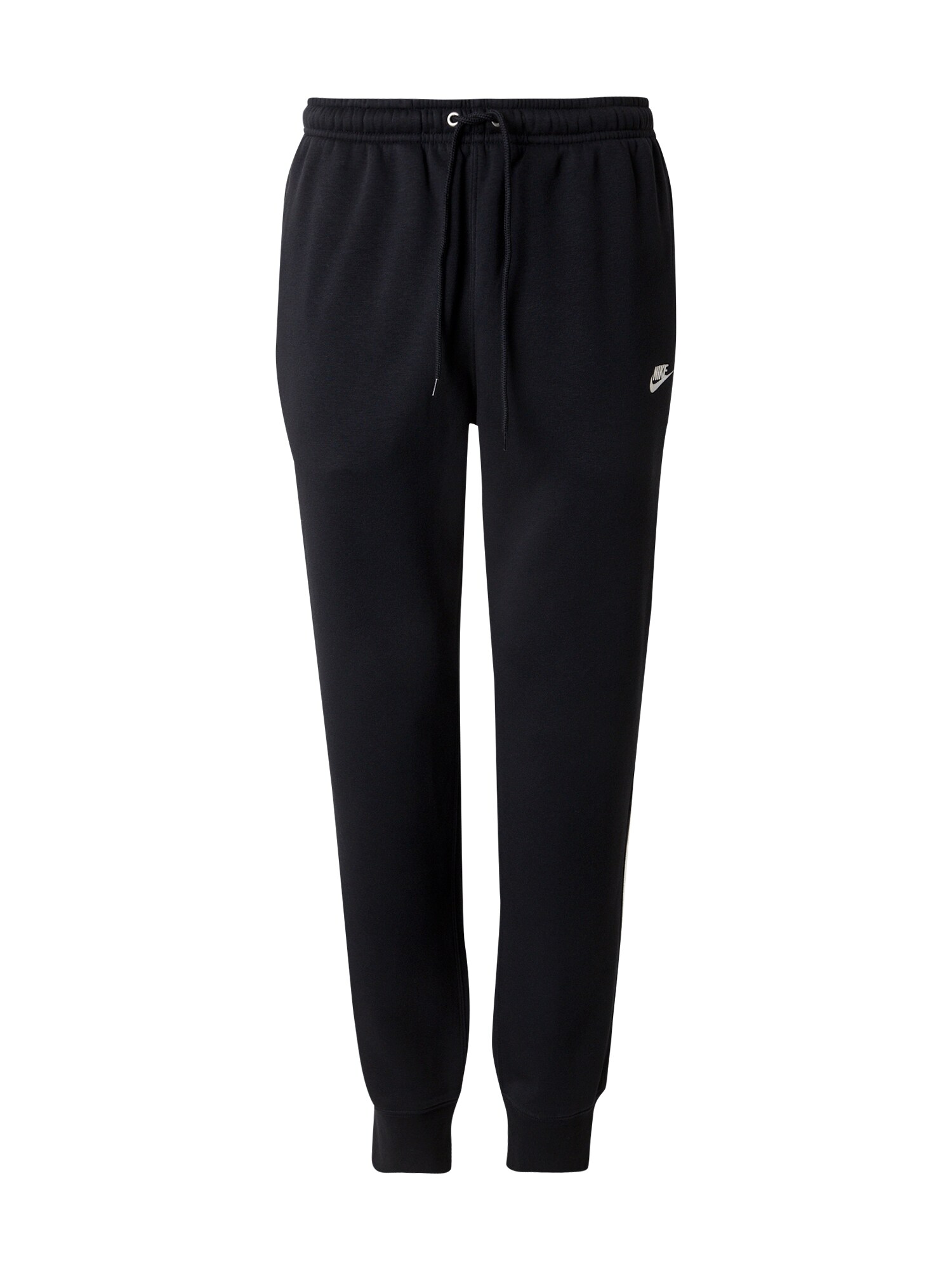 Nike Sportswear Pantaloni 'Club'  negru / alb