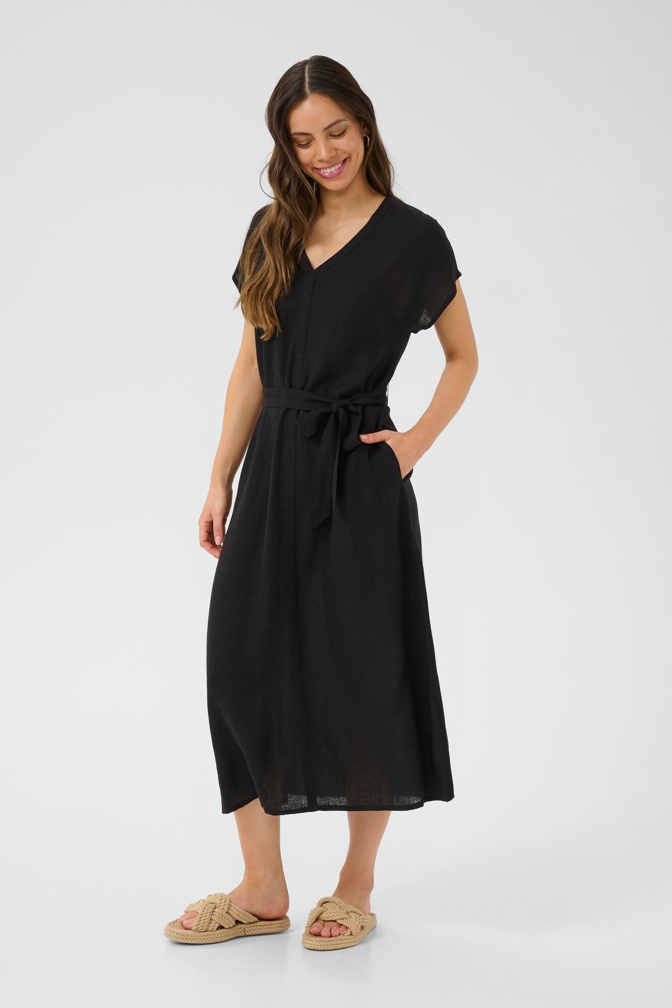 Thumbnail - Cream Kleid Venta