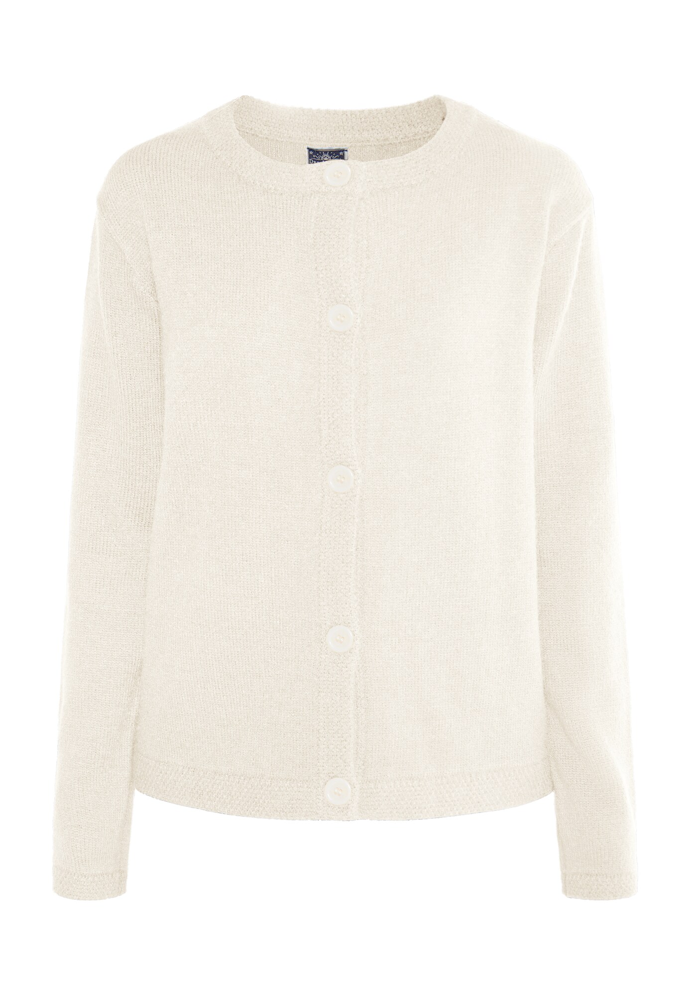 DreiMaster Maritim Geacă tricotată  alb lână