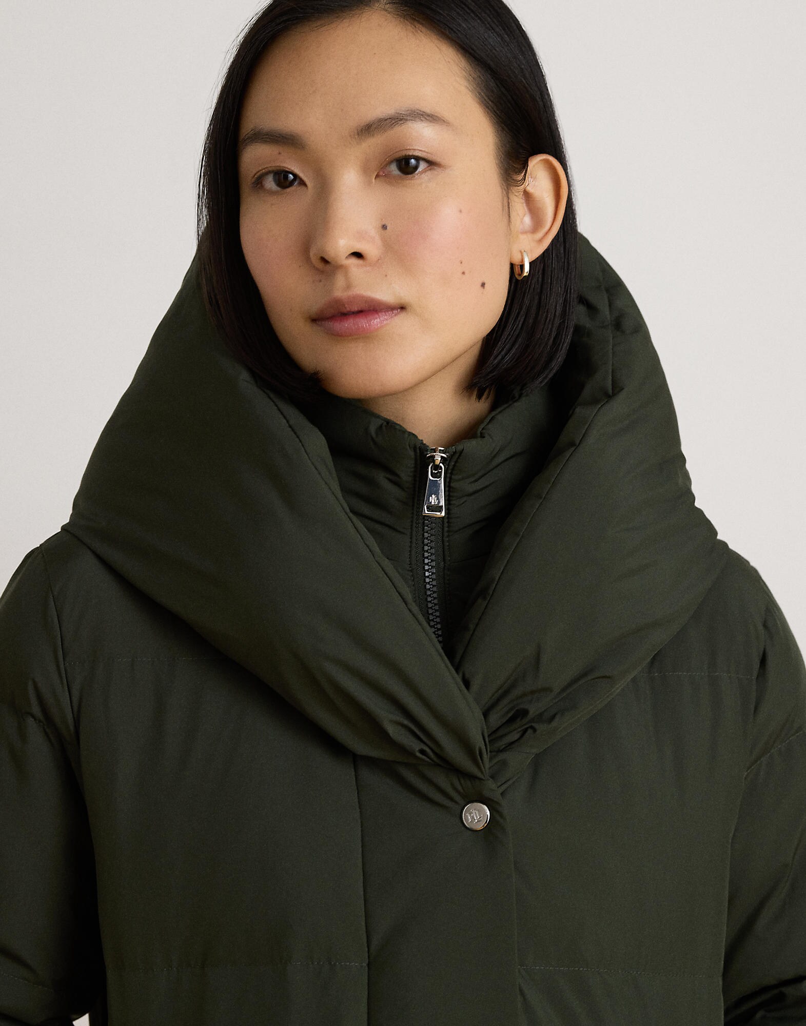 Lauren Ralph Lauren Abrigo de invierno  oliva – imagen 4