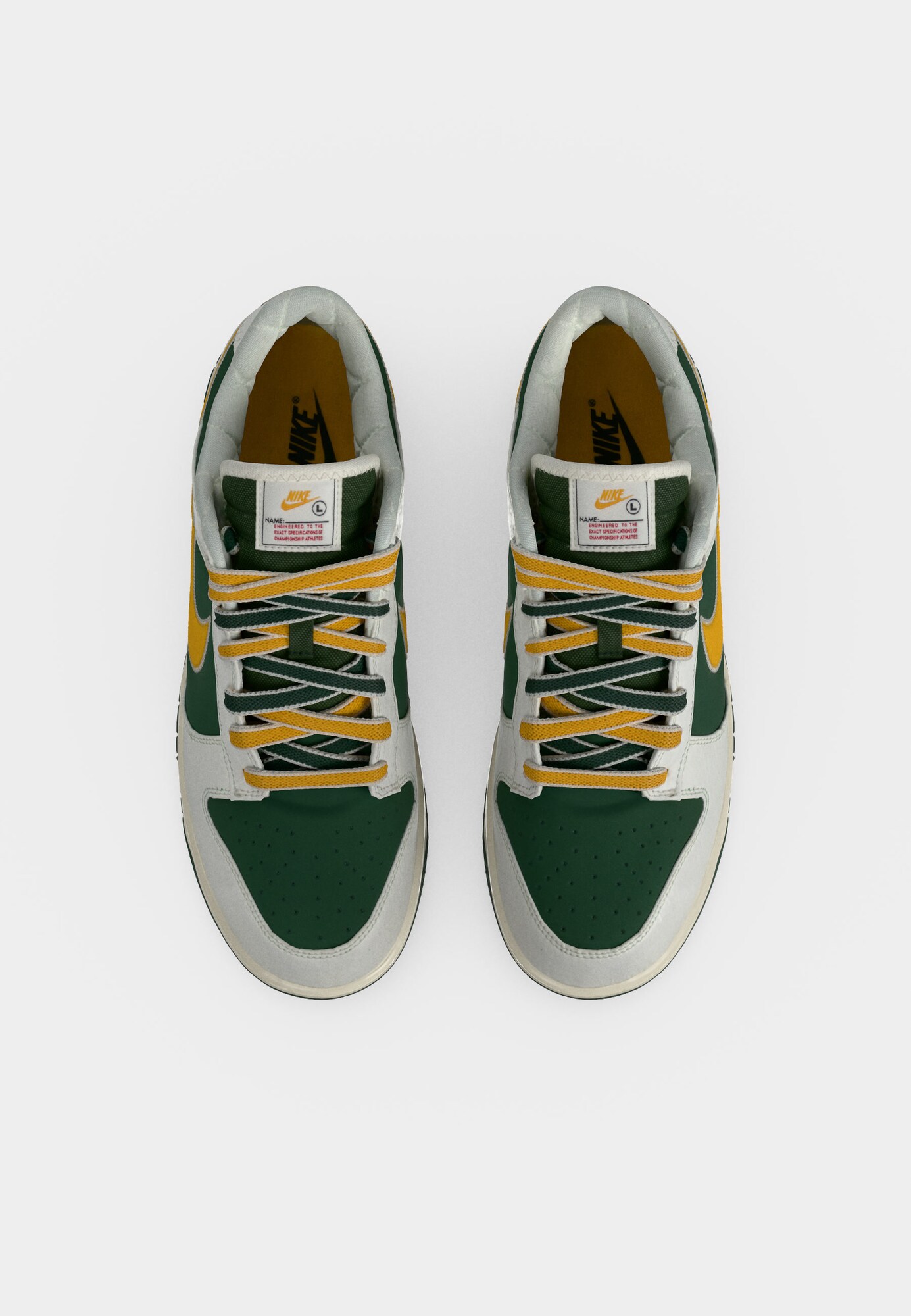Nike Sportswear Zapatillas deportivas bajas 'DUNK RETRO'  ecru / curry / pino – imagen 4