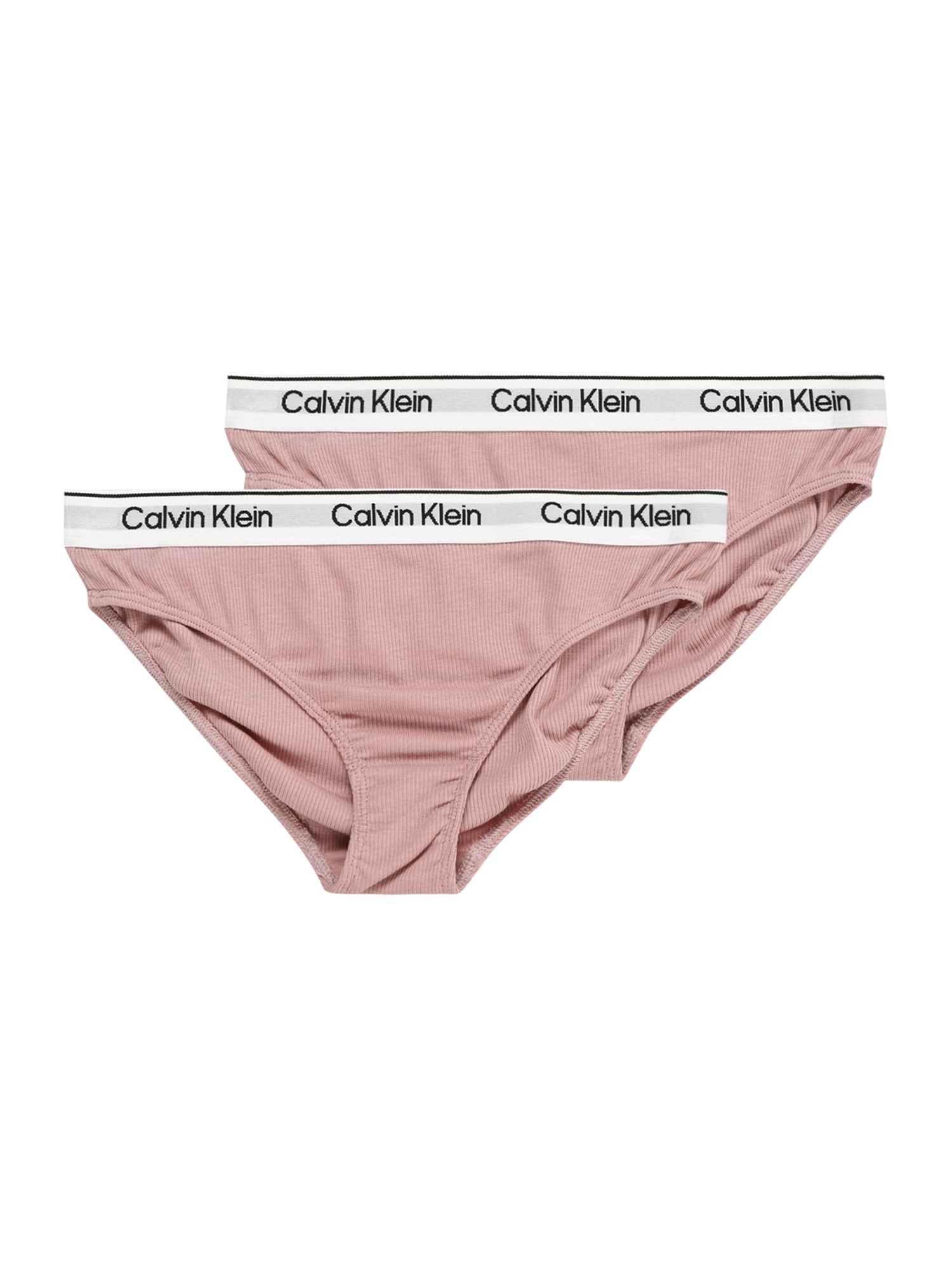 Calvin Klein Underwear Apatinės kelnaitės ryškiai rožinė spalva / juoda / balta