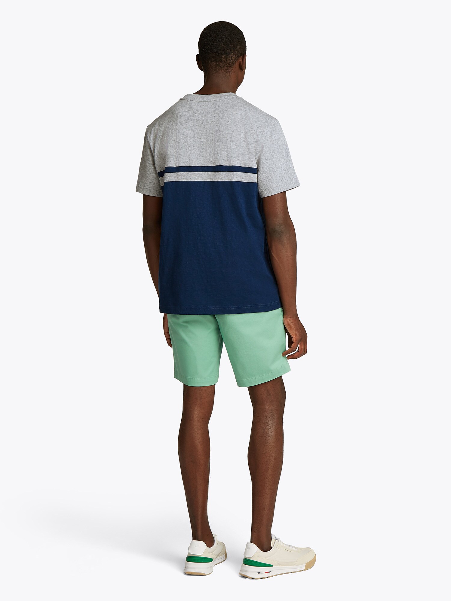 TOMMY HILFIGER Tričko námornícka modrá / sivá (obrázok 3)