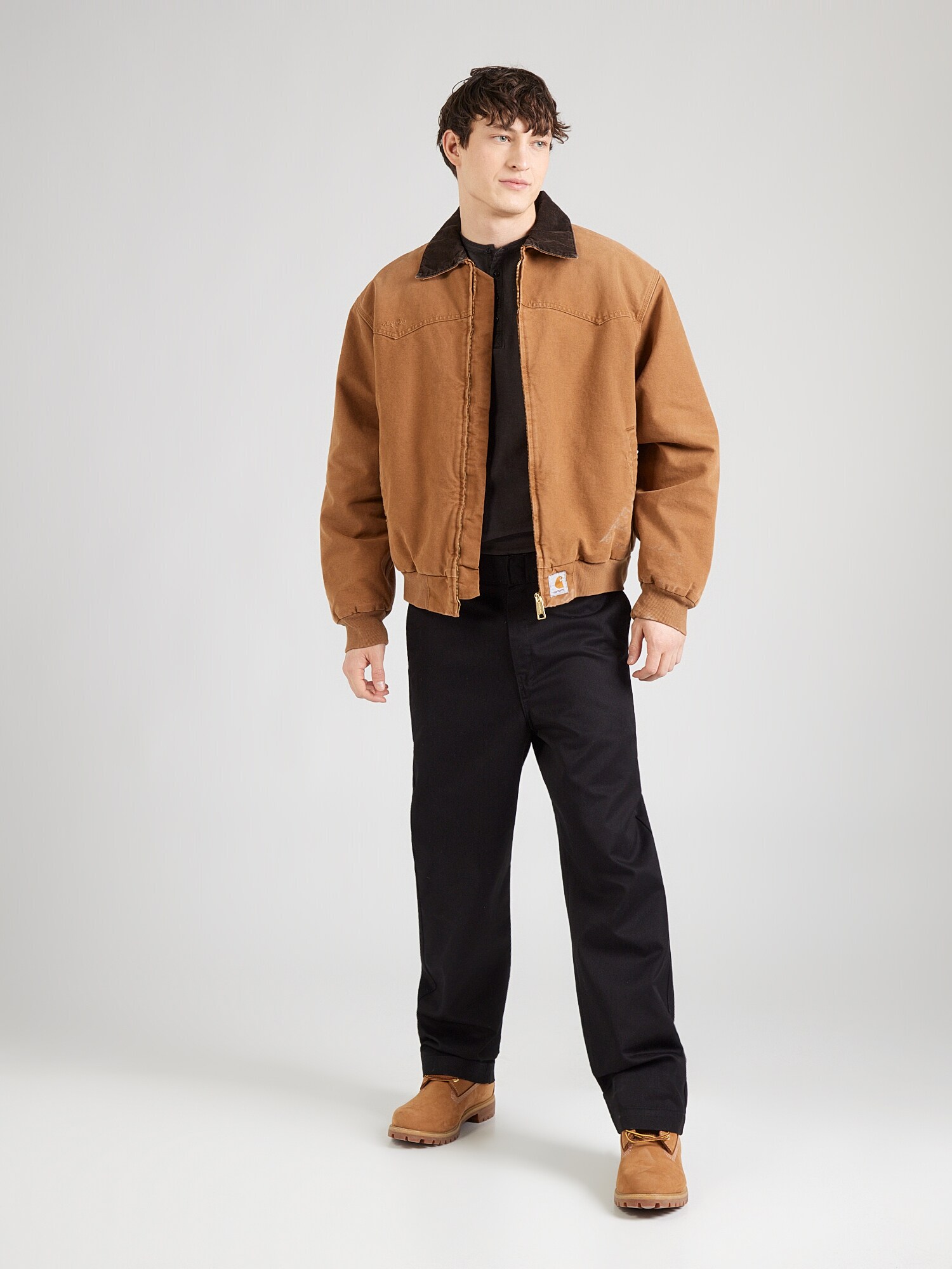 Carhartt WIP Nohavice čierna (obrázok 4)