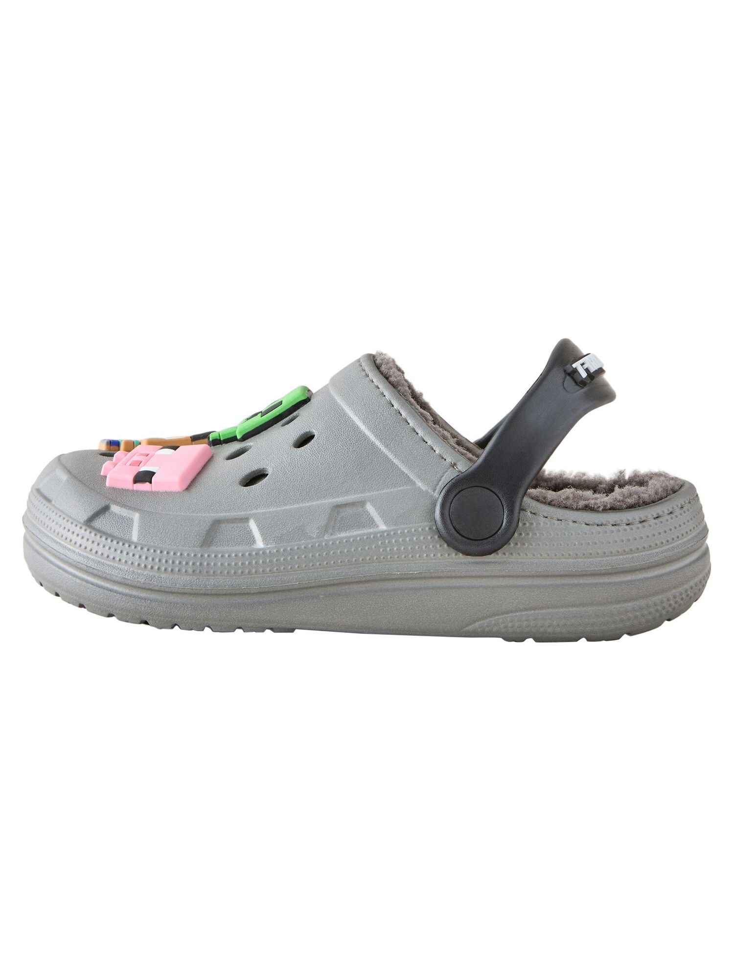 Next Pantofi deschiși Minecraft  gri / verde / roz / negru