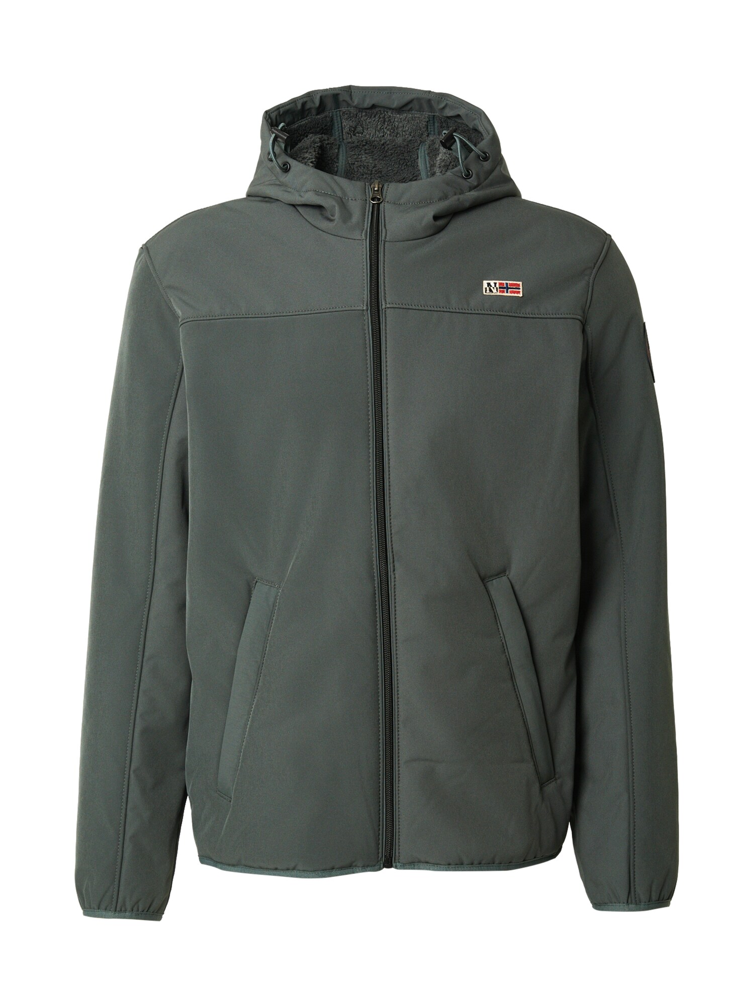 NAPAPIJRI Geacă de primăvară-toamnă ASHERMAN  verde