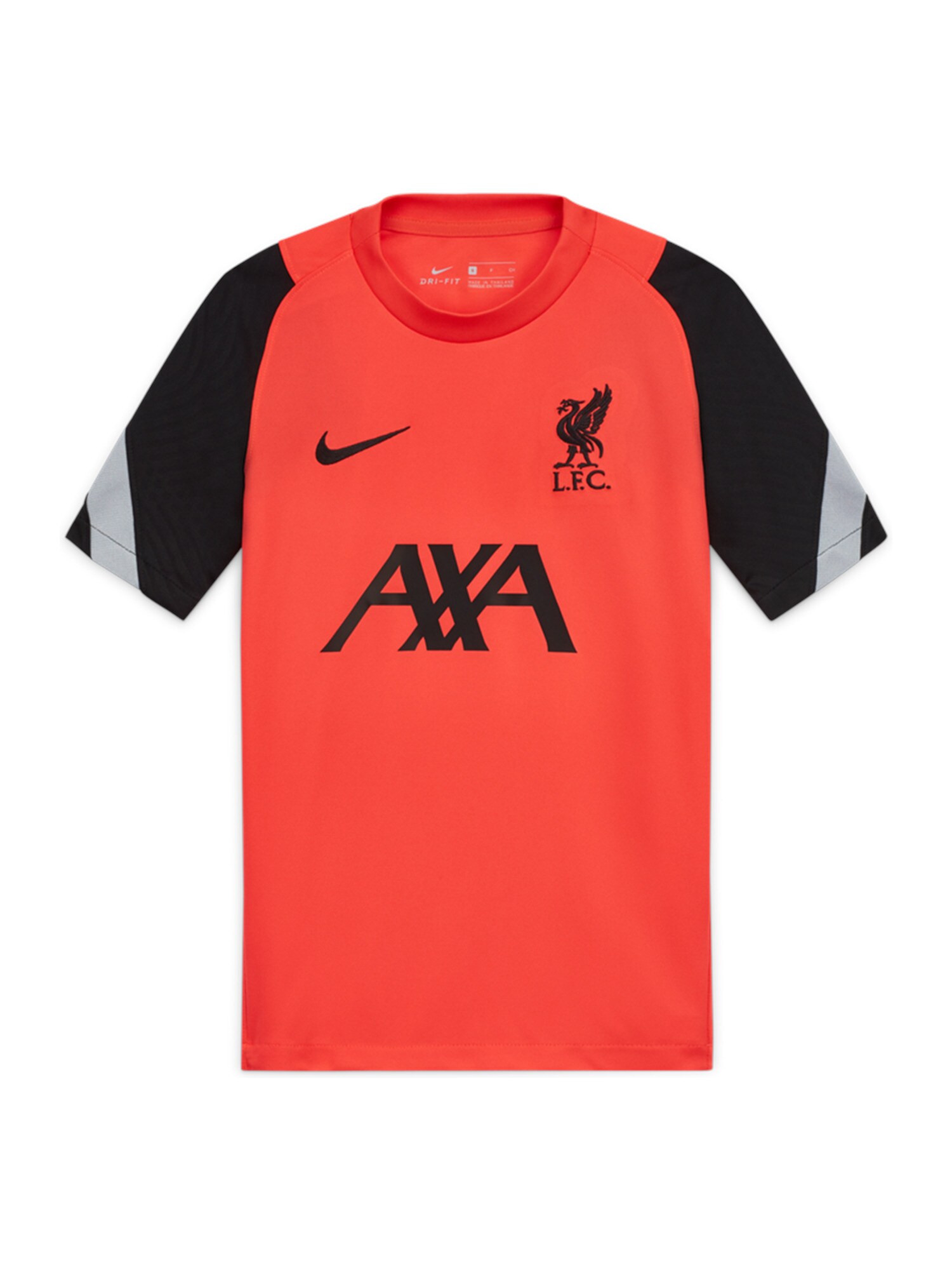 NIKE Sportiniai marškinėliai  raudona / juoda